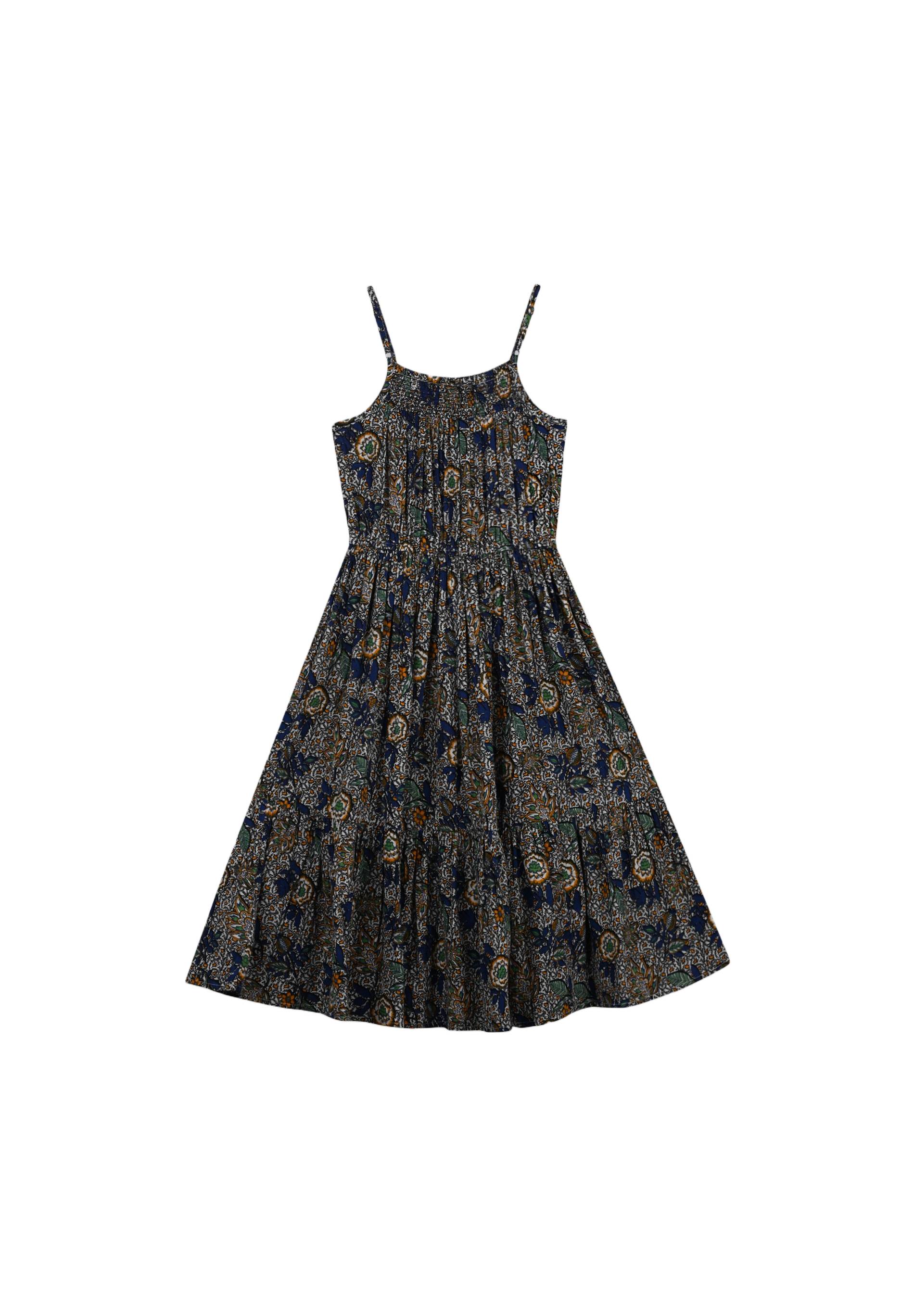 Robe imprimée certifiée Oekotex, BLEU, large image number 4.0