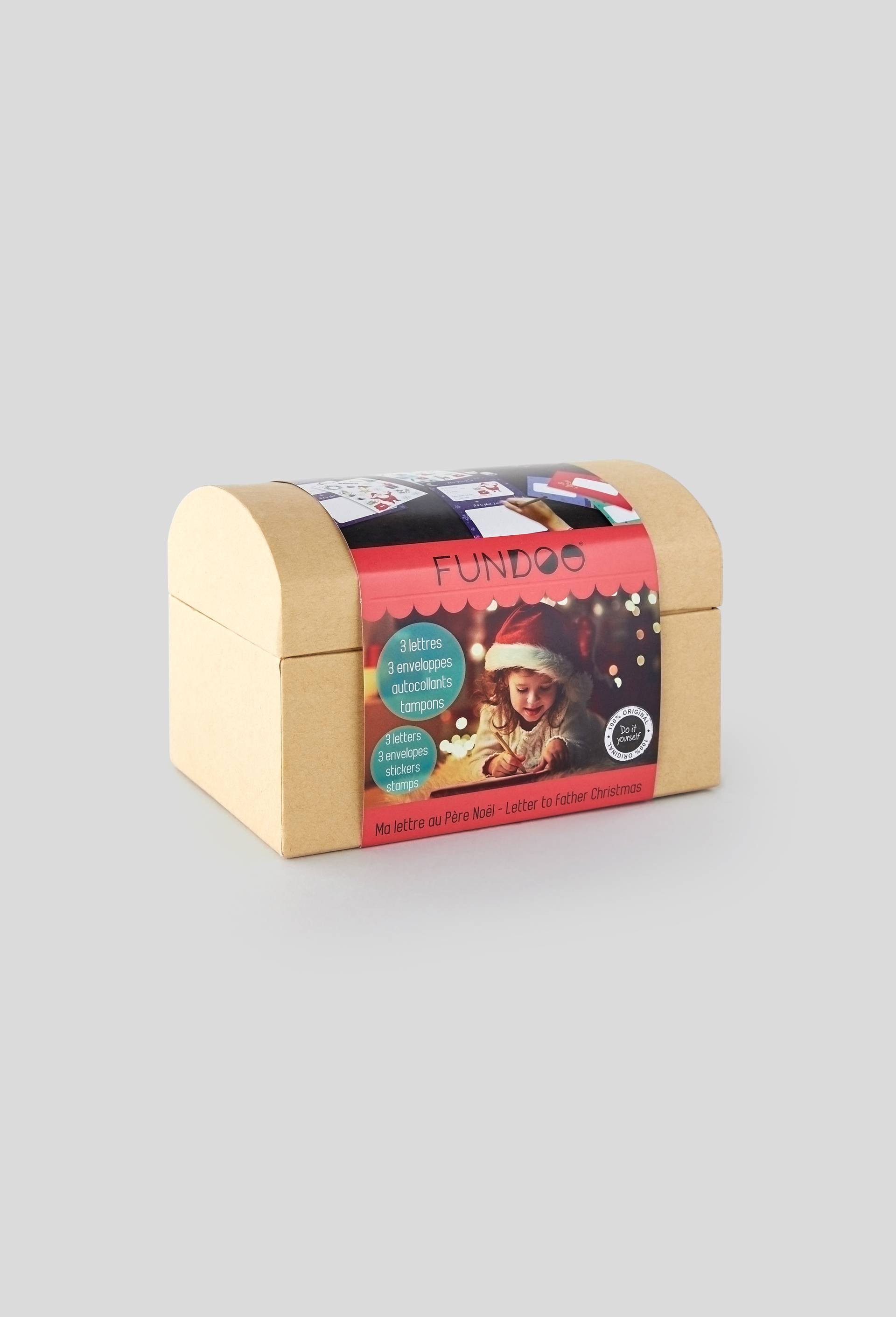 Coffret créatif - La lettre au Père Noël, Brun clair, large image number 0