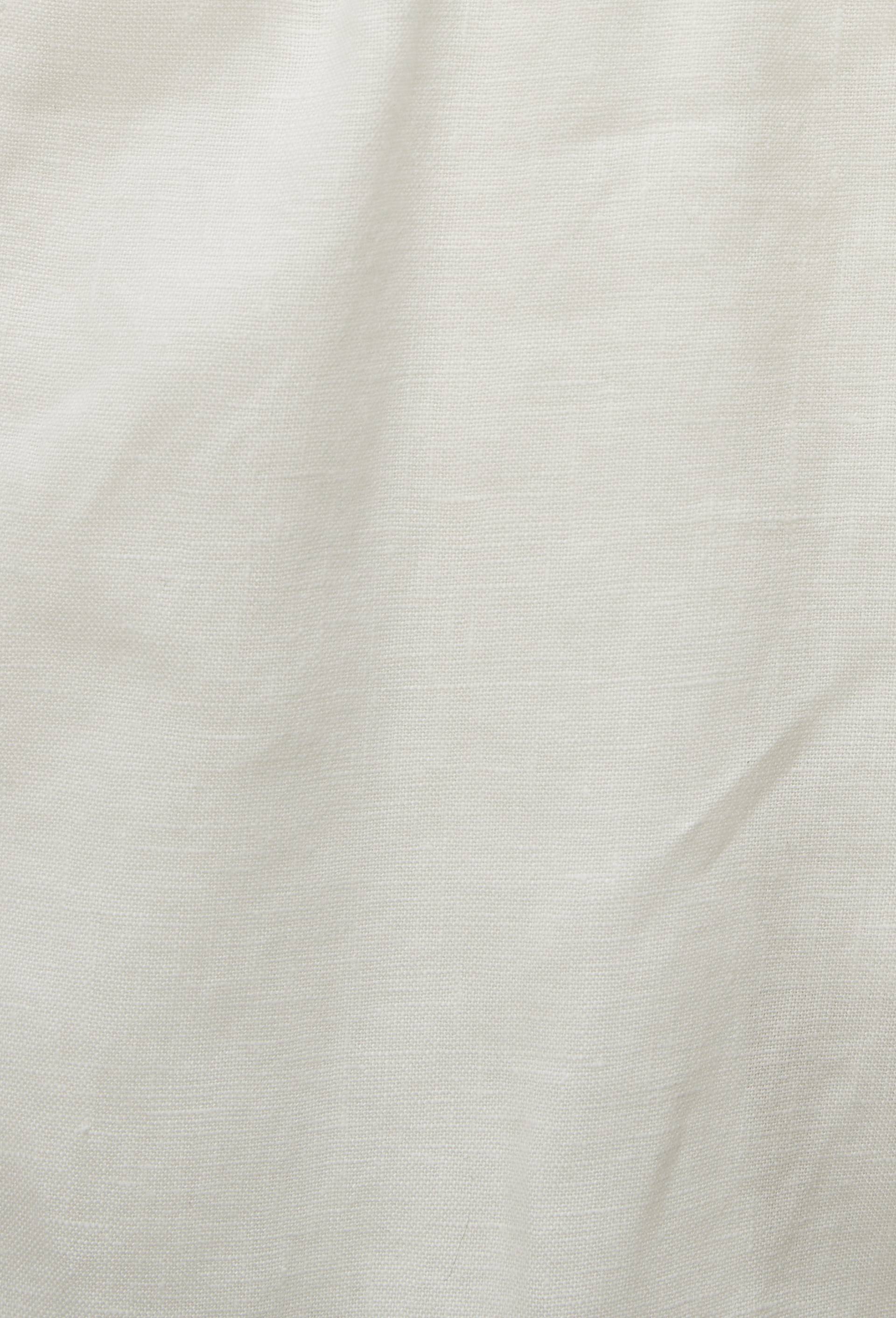 Bermuda &eacute;lastiqu&eacute; en lin, Beige clair, large image number 5