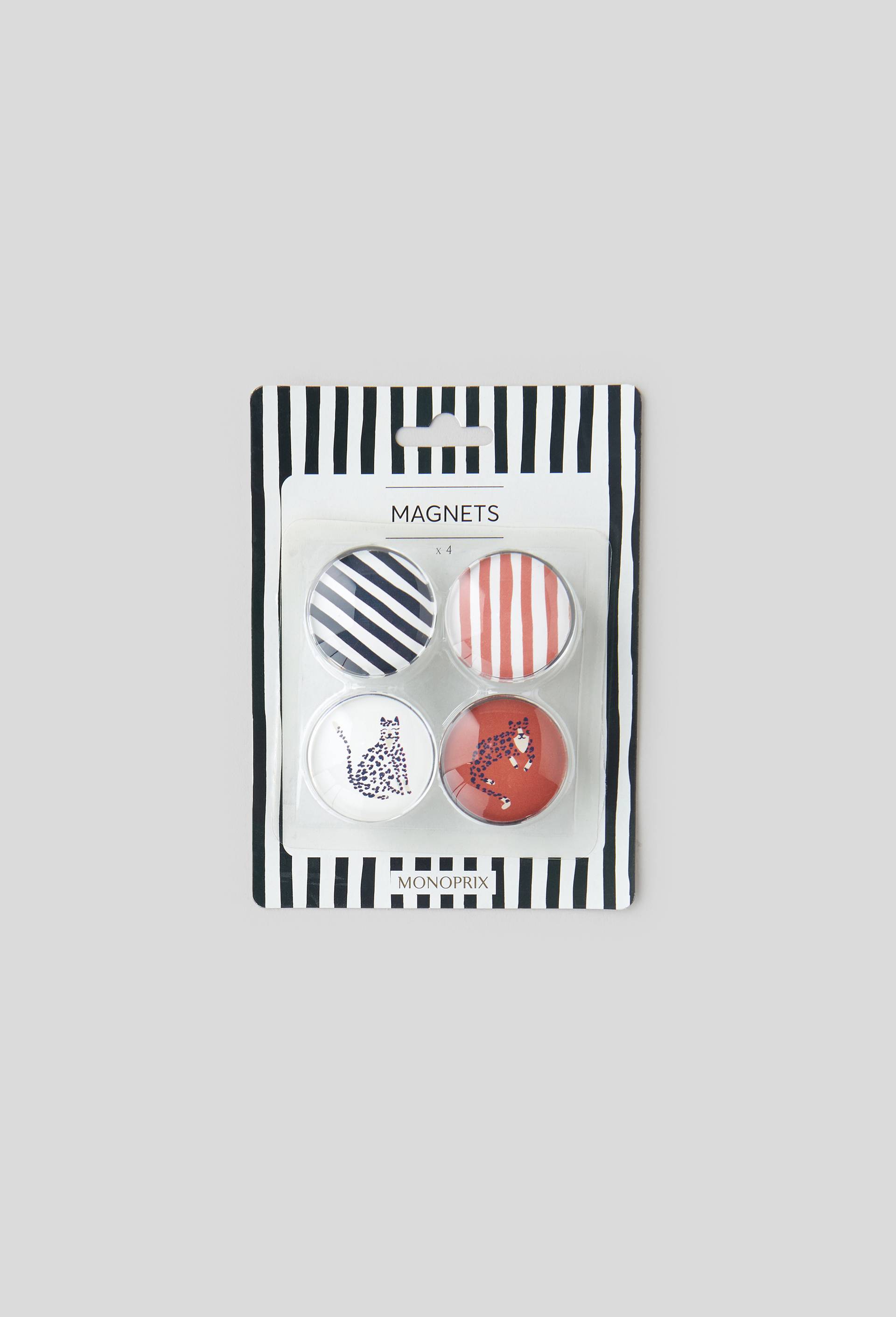 4 magnets, Noir, large image number 0.0