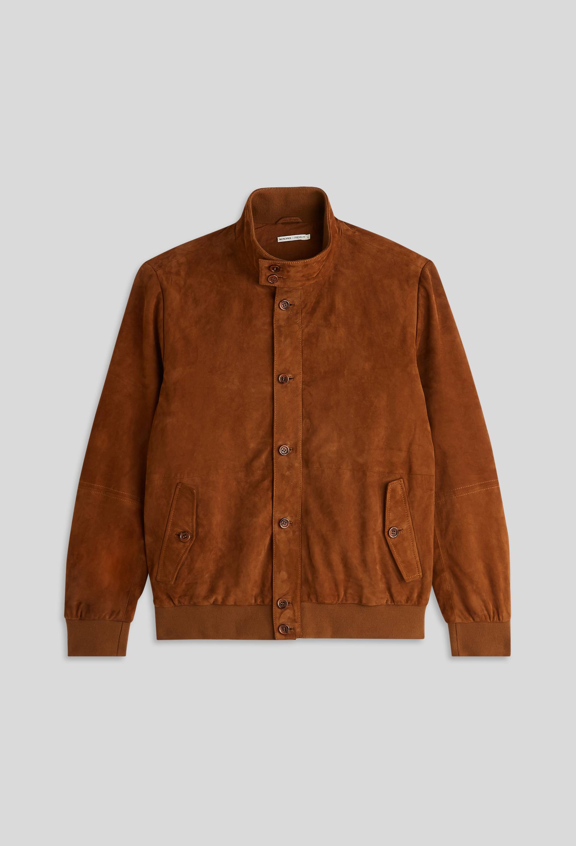 Veste en cuir, Beige, large image number 2