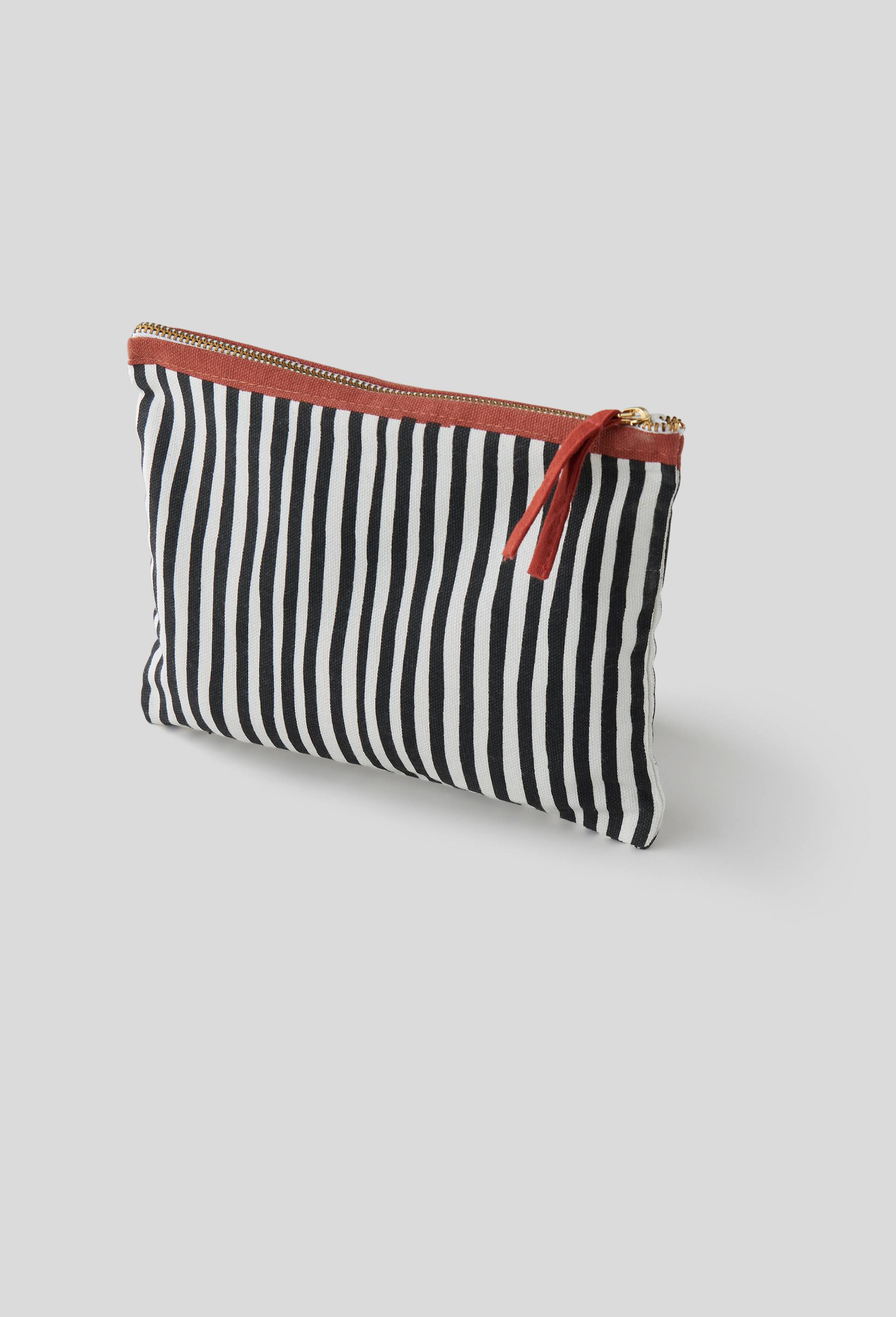 Trousse, format A5, coton, Noir, large image number 0.0