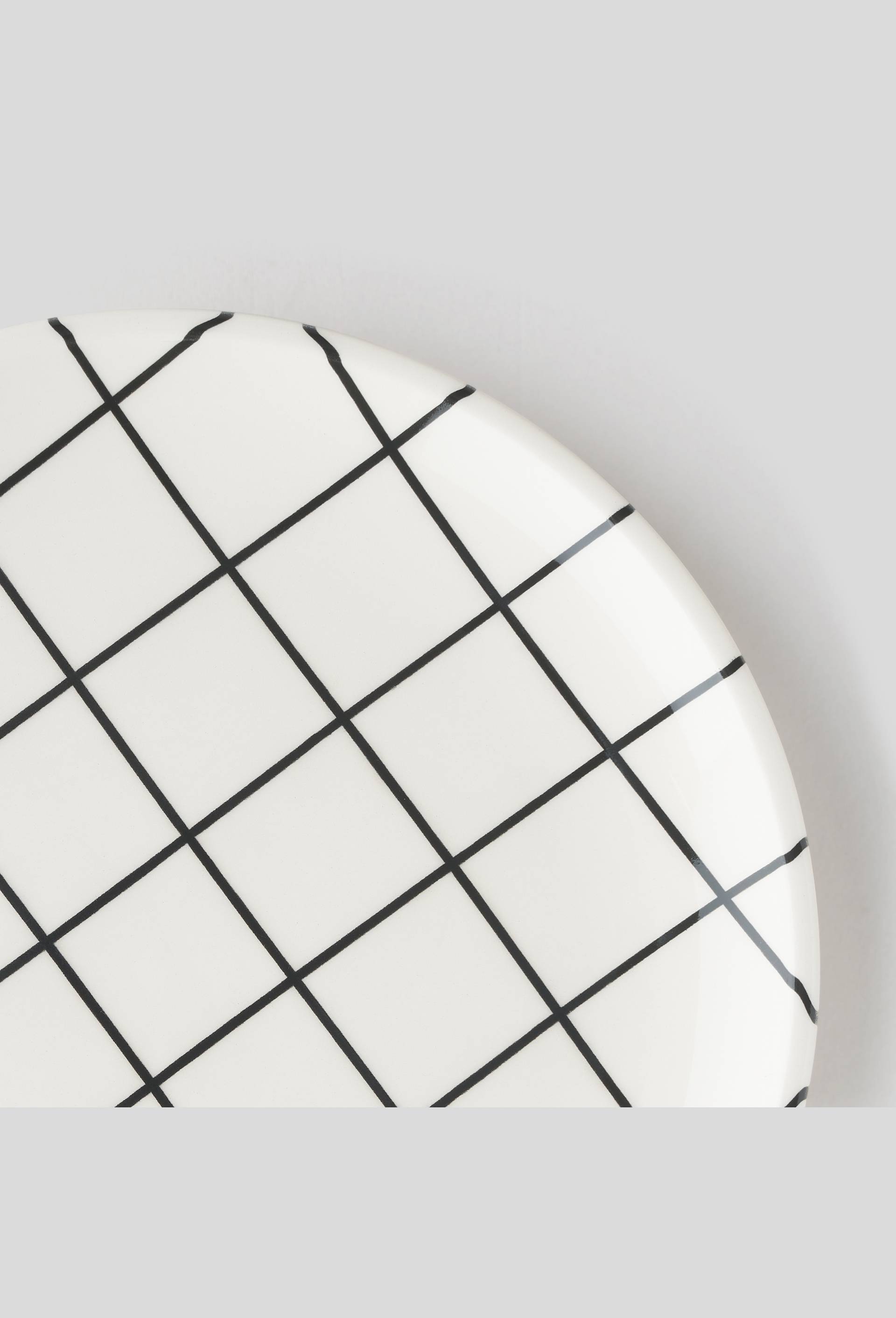 Assiette plate, Blanc, large image number 1