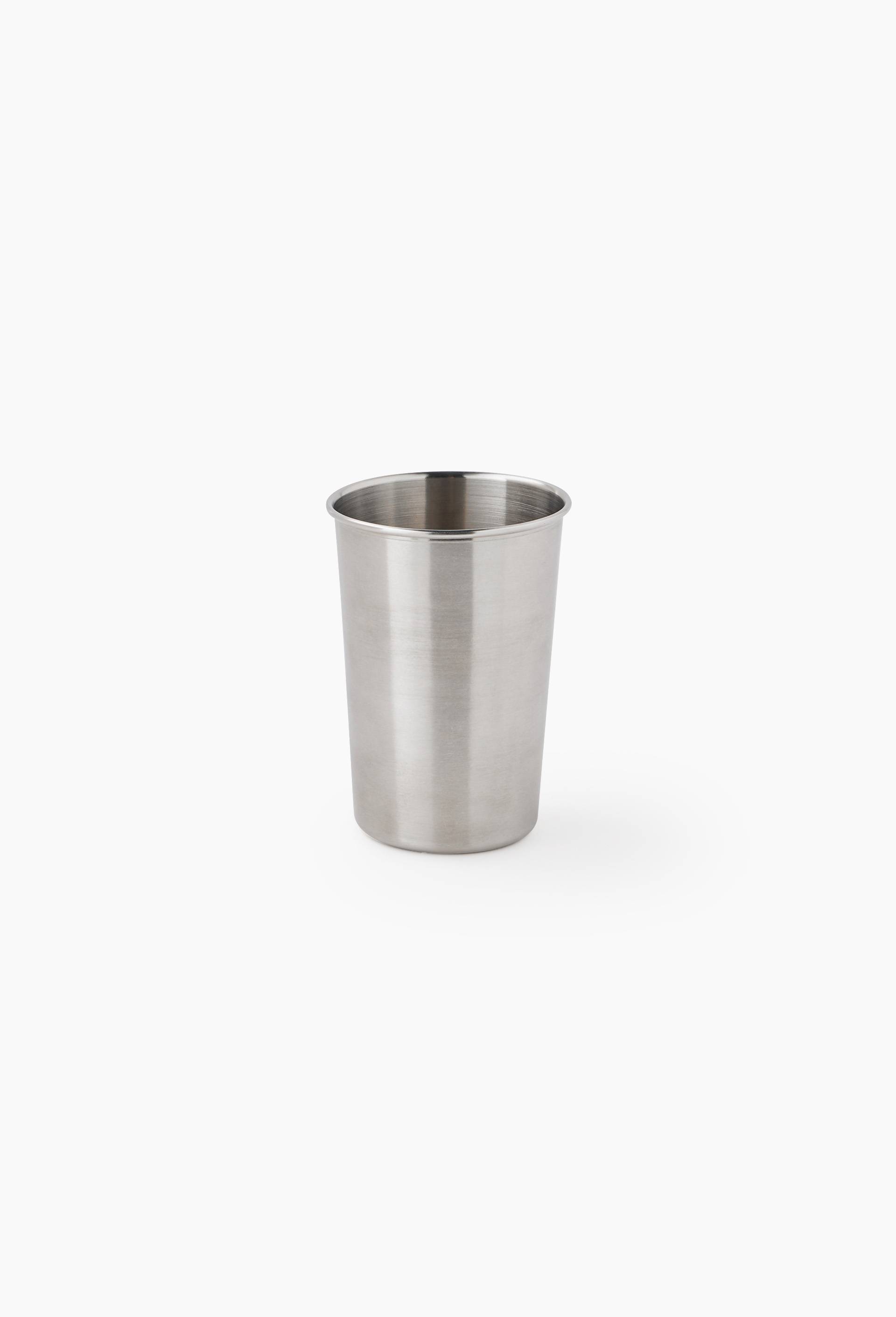 Gobelet finition m&eacute;tal bross&eacute;, 38cl, Argent, large image number 0.0