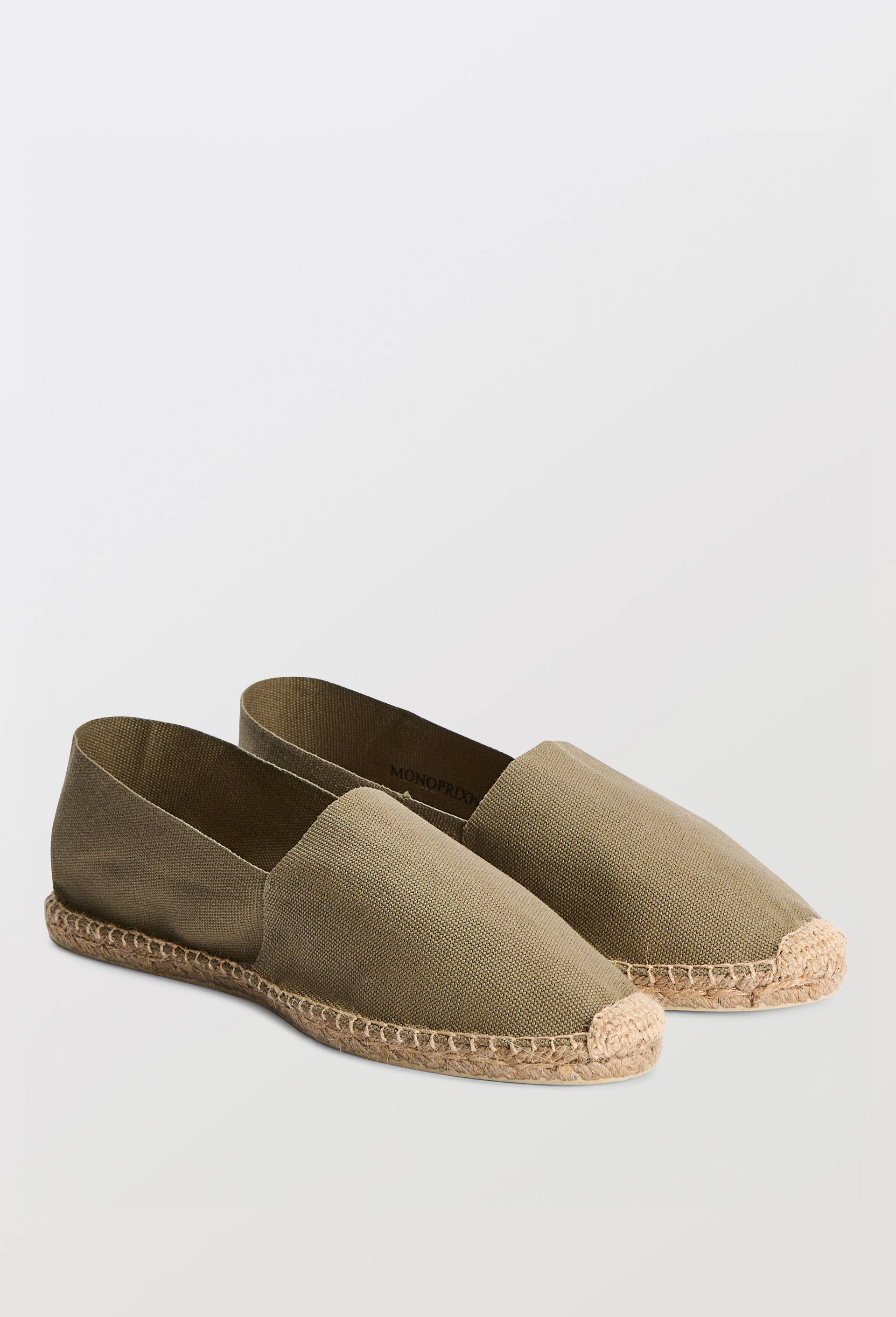 Espadrilles en toile, Vert fonc&eacute;, large image number 0.0