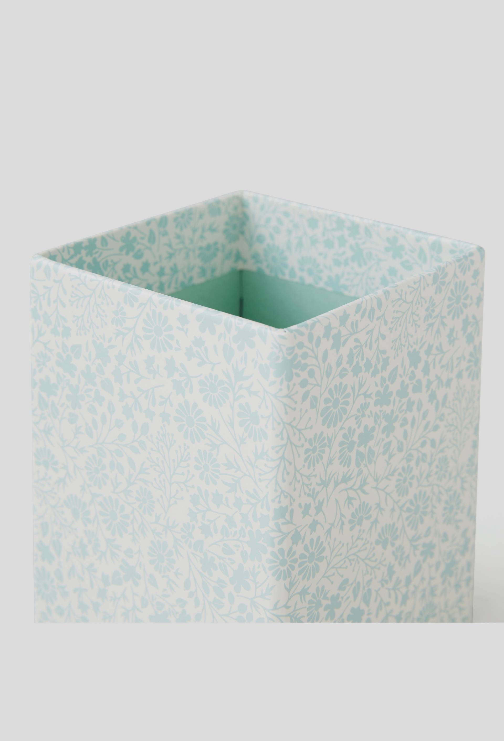 Pot à crayon, 8 x 7 cm, carton, Vert foncé, large image number 1.0