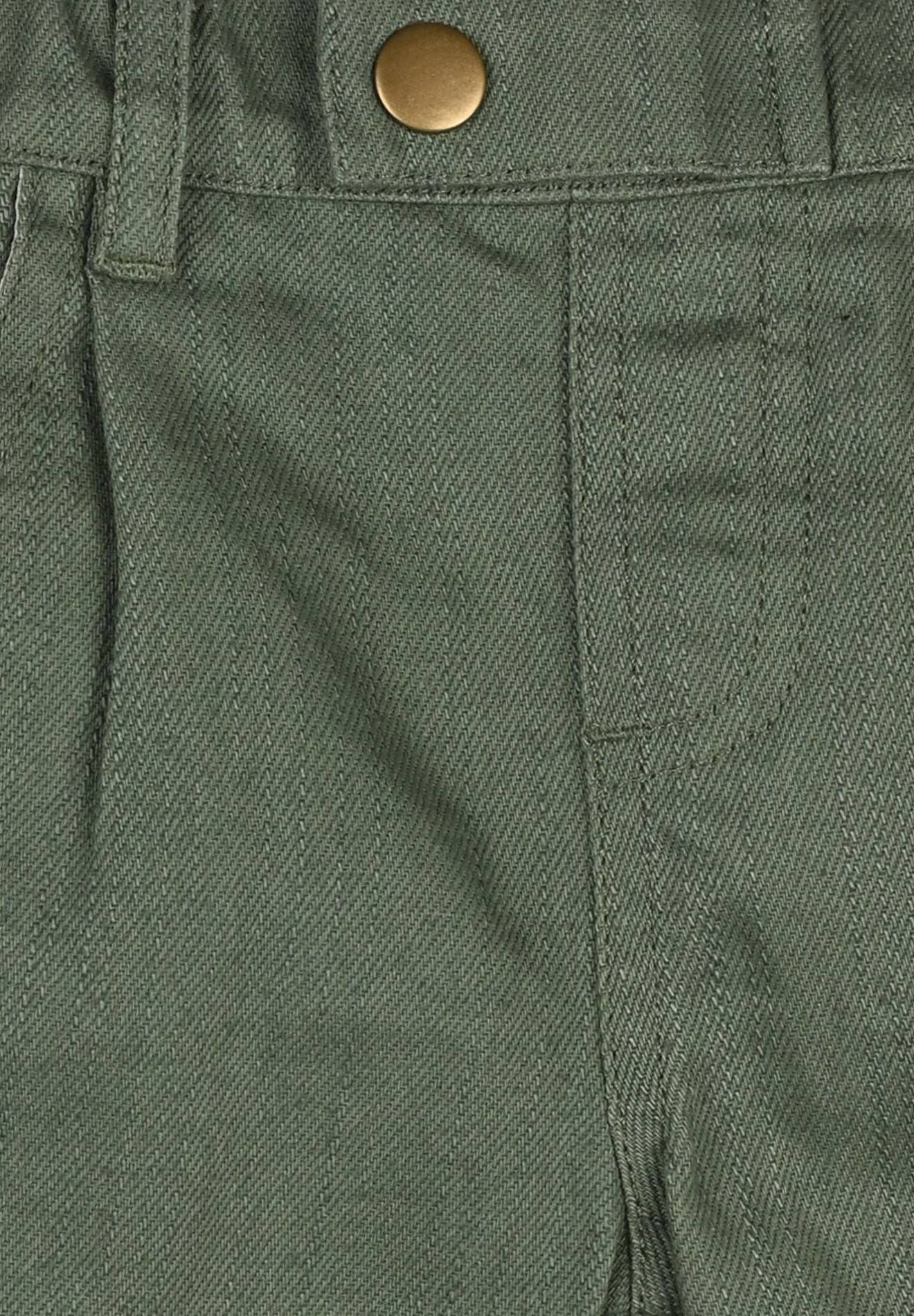 Pantalon uni, Vert, large image number 5