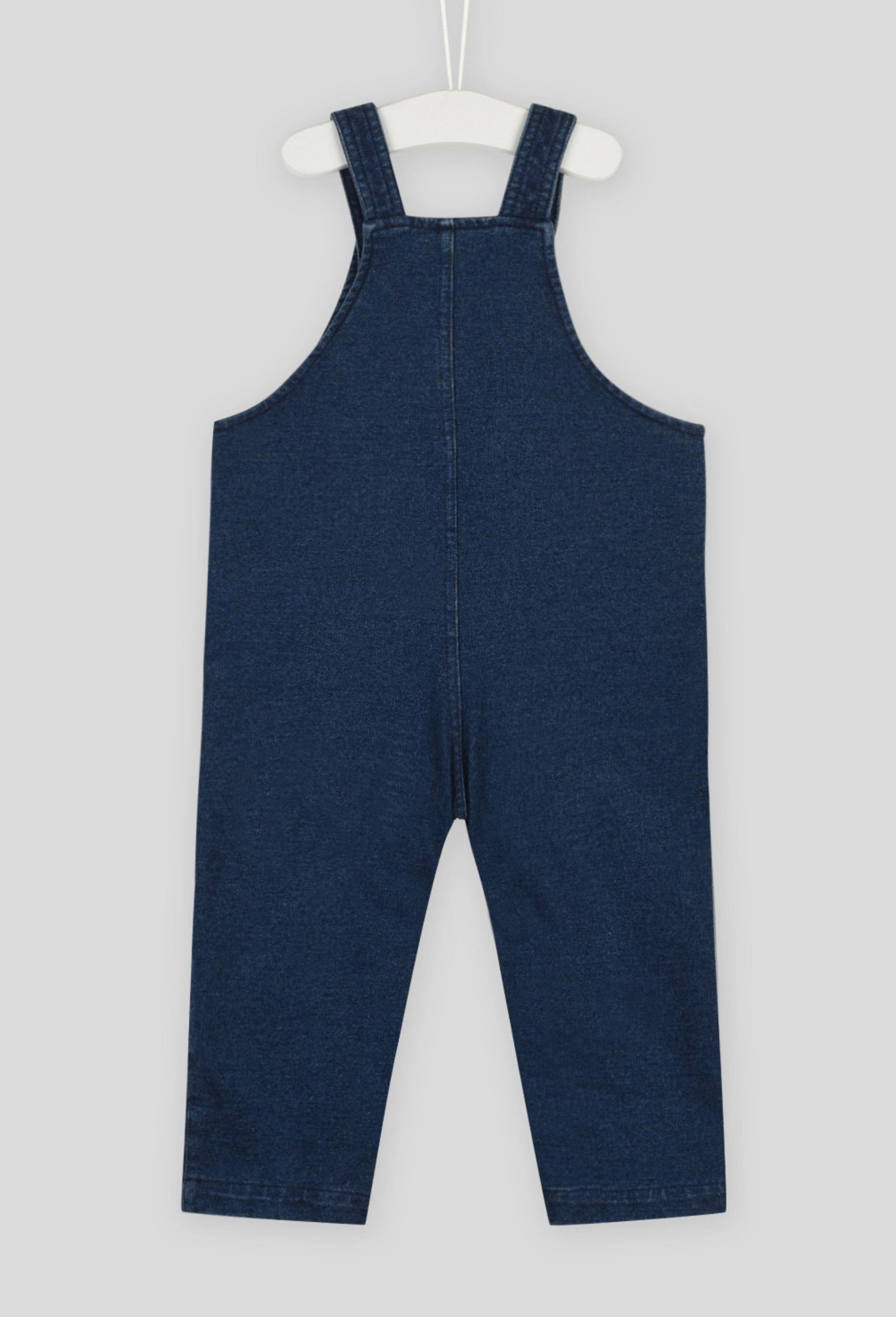 Salopette certifiée Oeko-Tex, BLEU, large image number 1