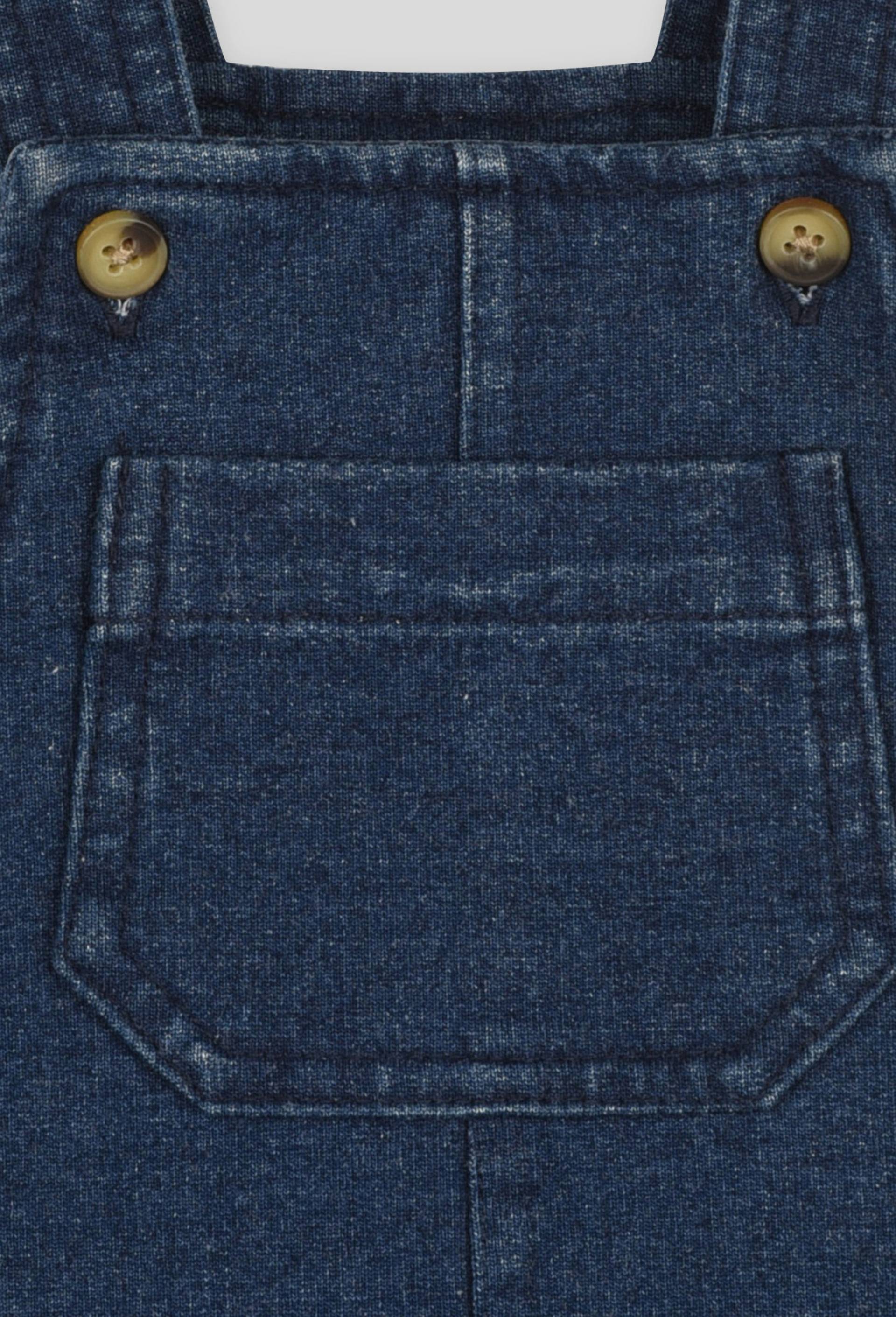 Salopette certifiée Oeko-Tex, BLEU, large image number 2