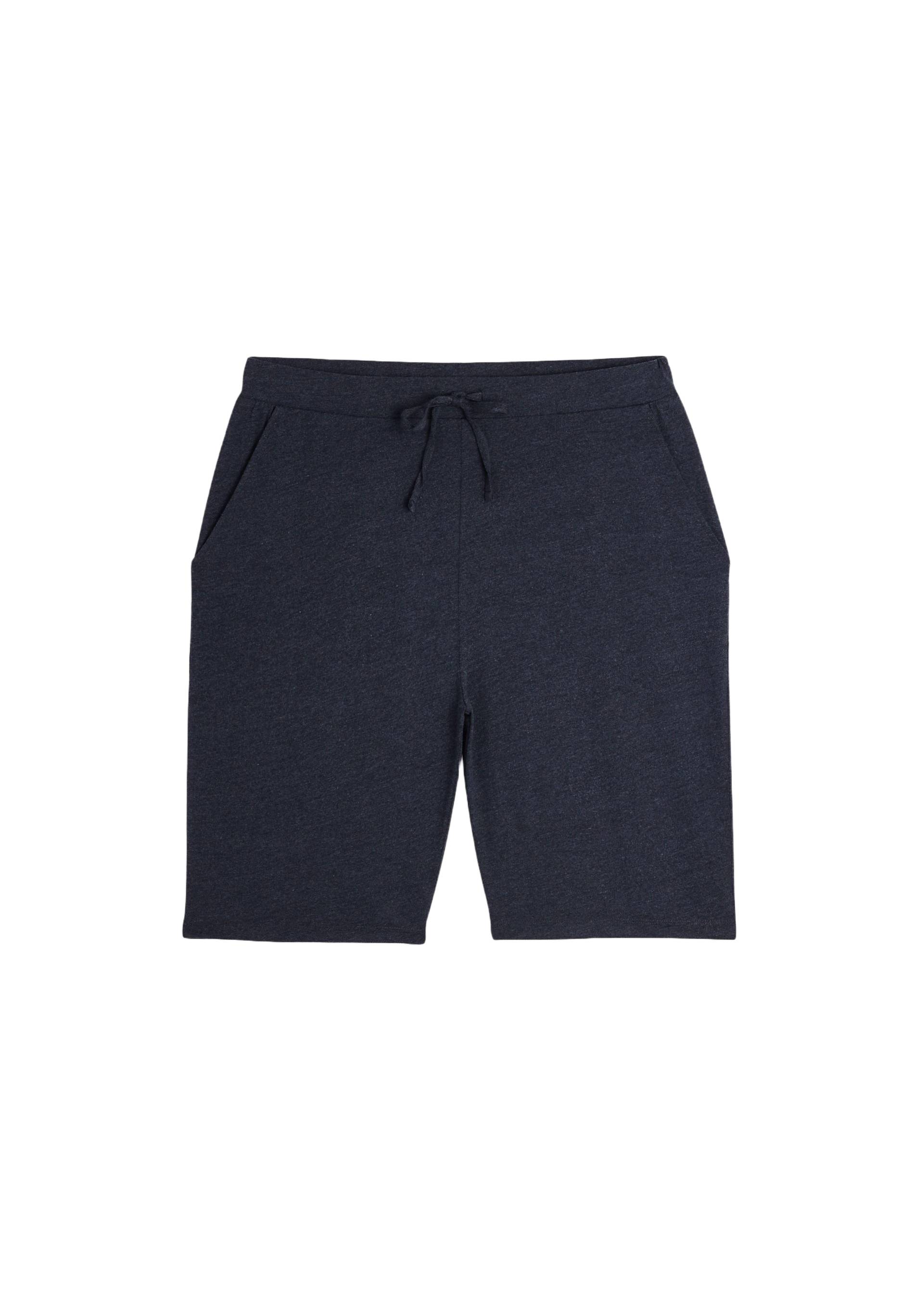 Bermuda en jersey de coton BIO, Bleu foncé, large image number 5