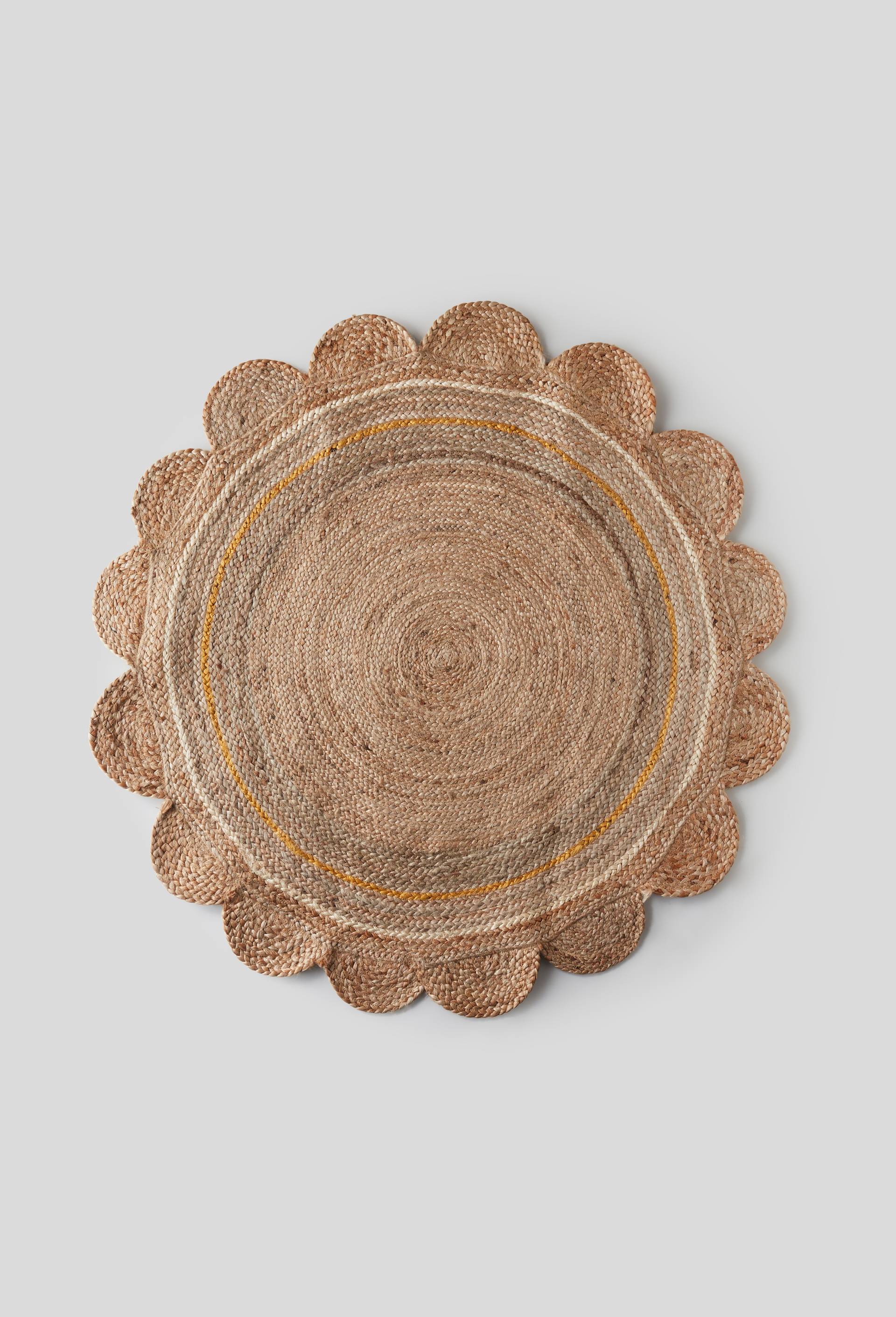 Tapis rond en jute, Beige clair, large image number 0
