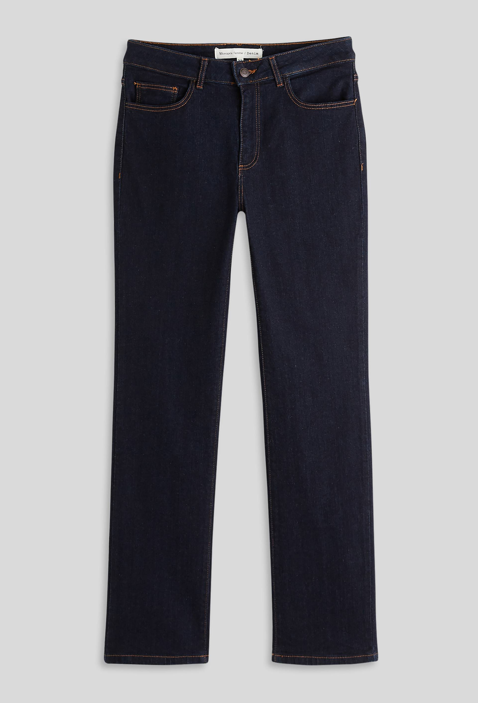 Jean regular, contenant du coton BIO, Bleu, large image number 2