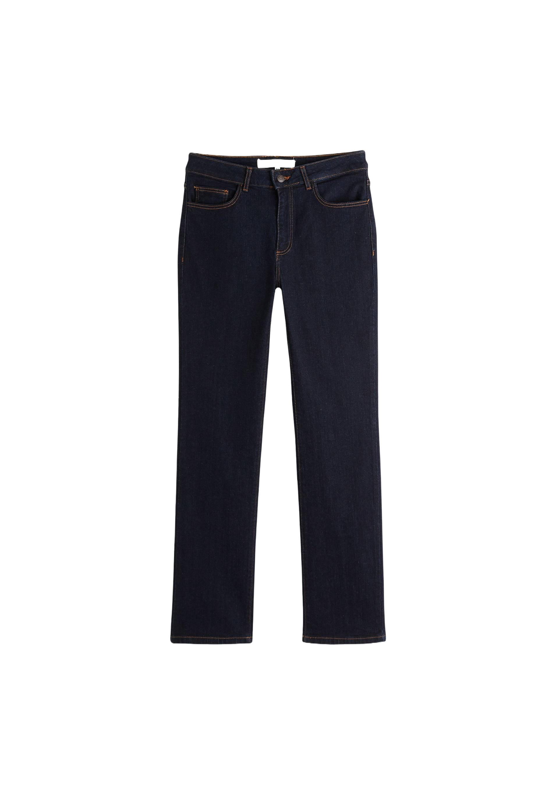 Jean regular, contenant du coton BIO, BLEU, large image number 5