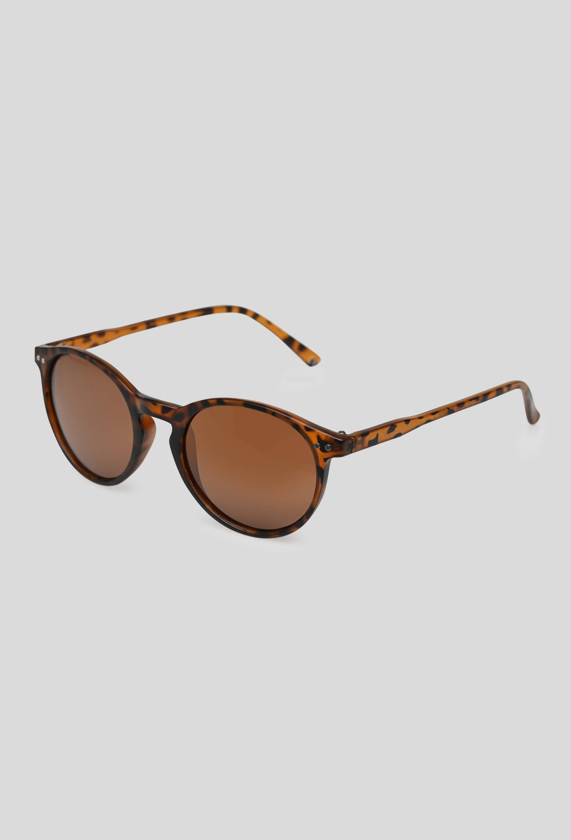 Lunettes rondes, Brun, large image number 0