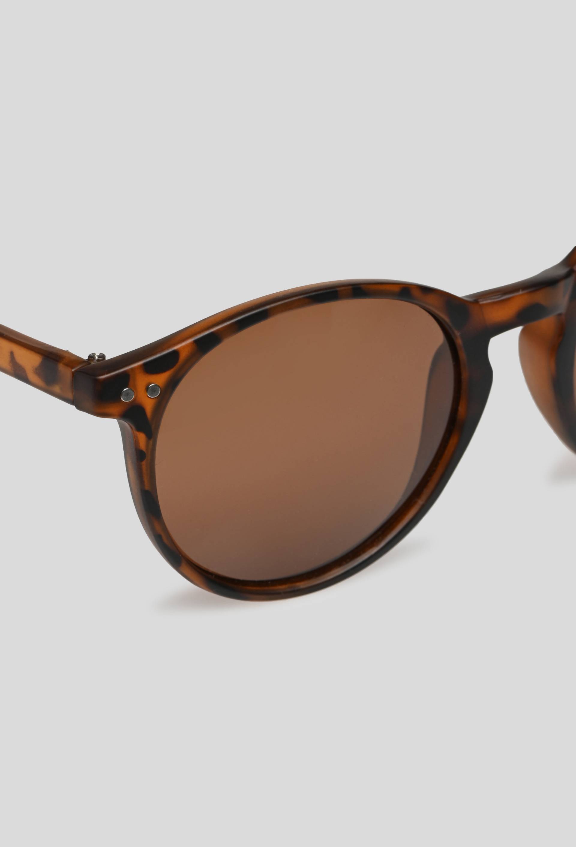 Lunettes rondes, Brun, large image number 2