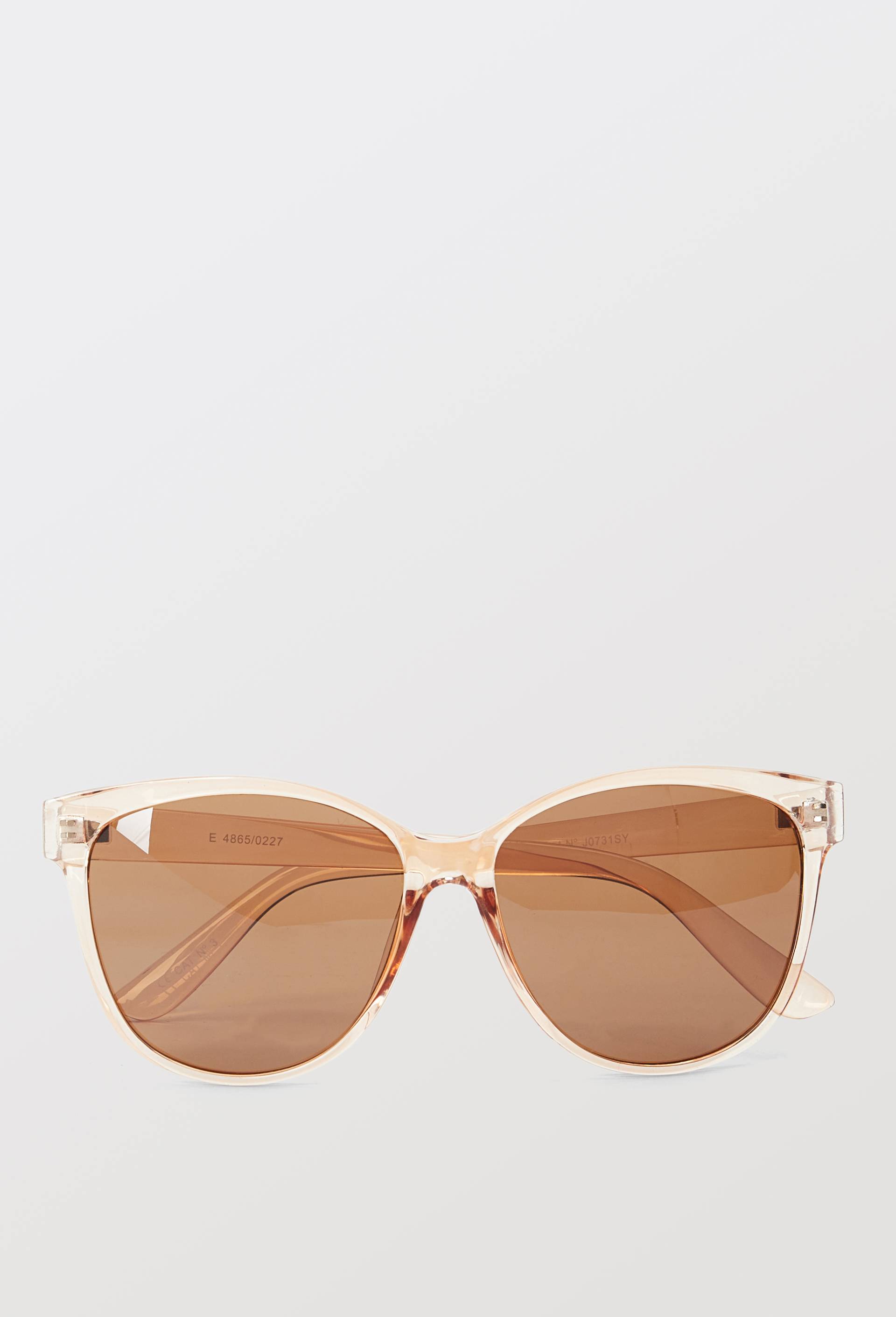 Lunettes de soleil oversize, Brun, large image number 1