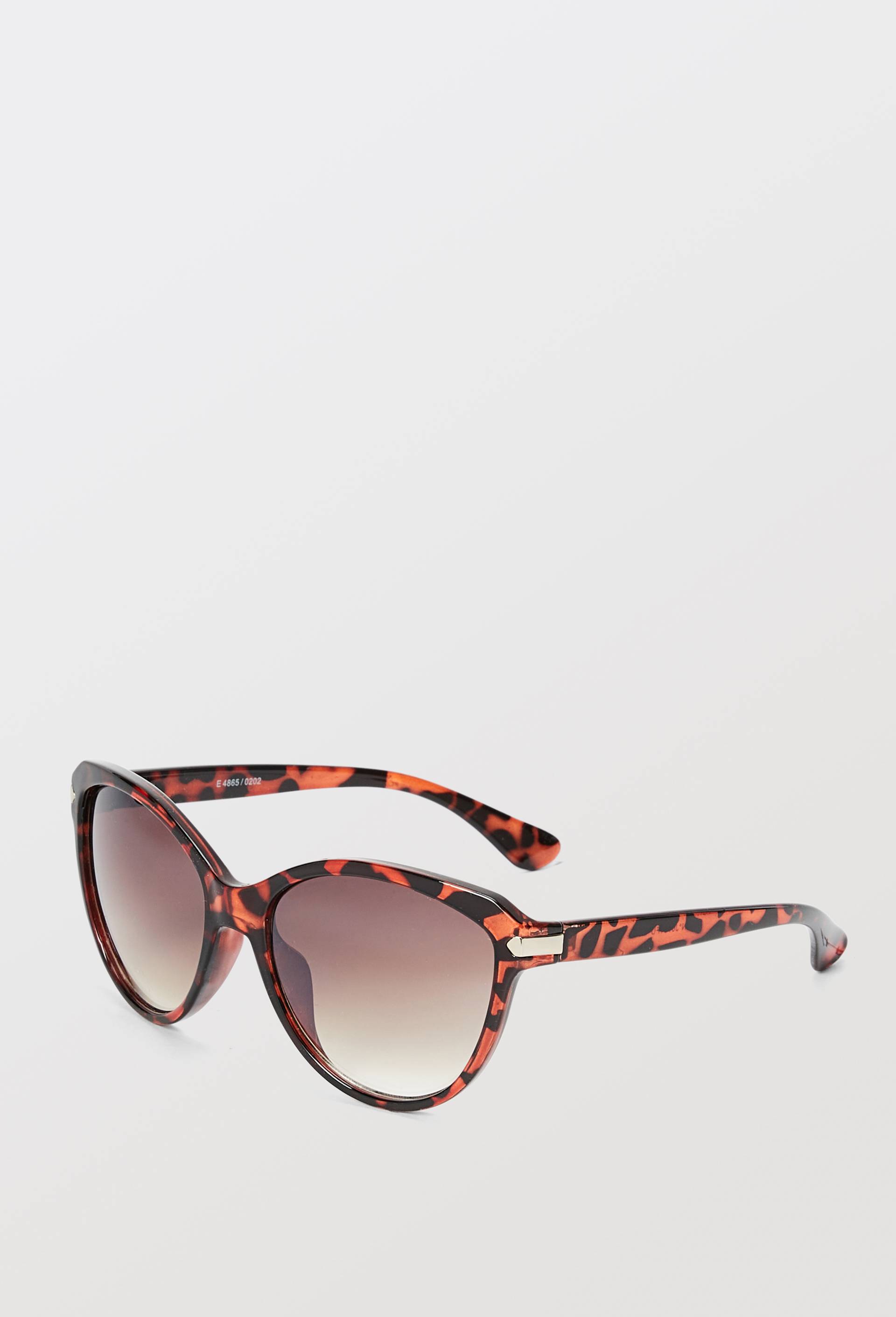 Lunettes de soleil oversize, Brun, large image number 0