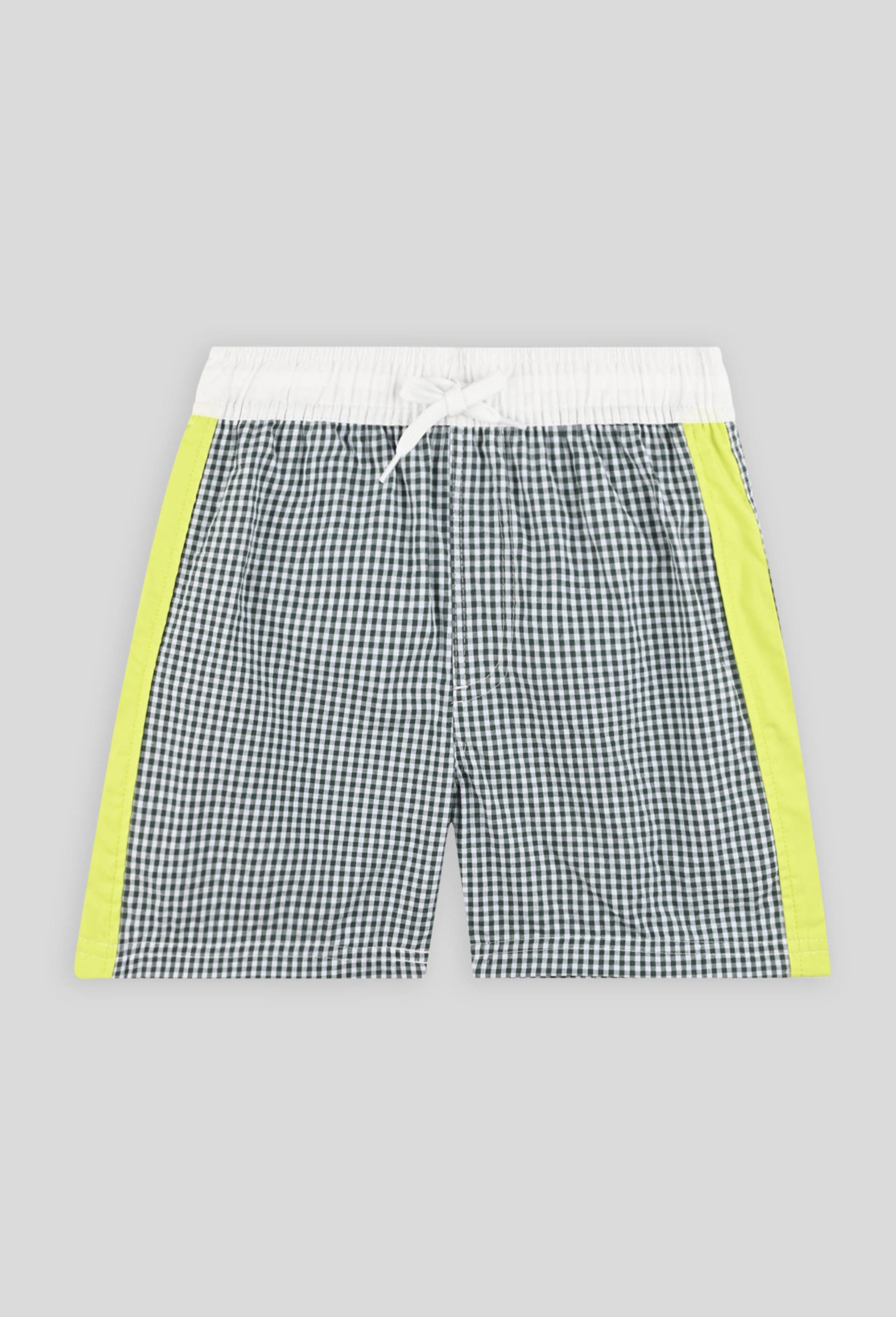 Short court en vichy, Vert, large image number 0