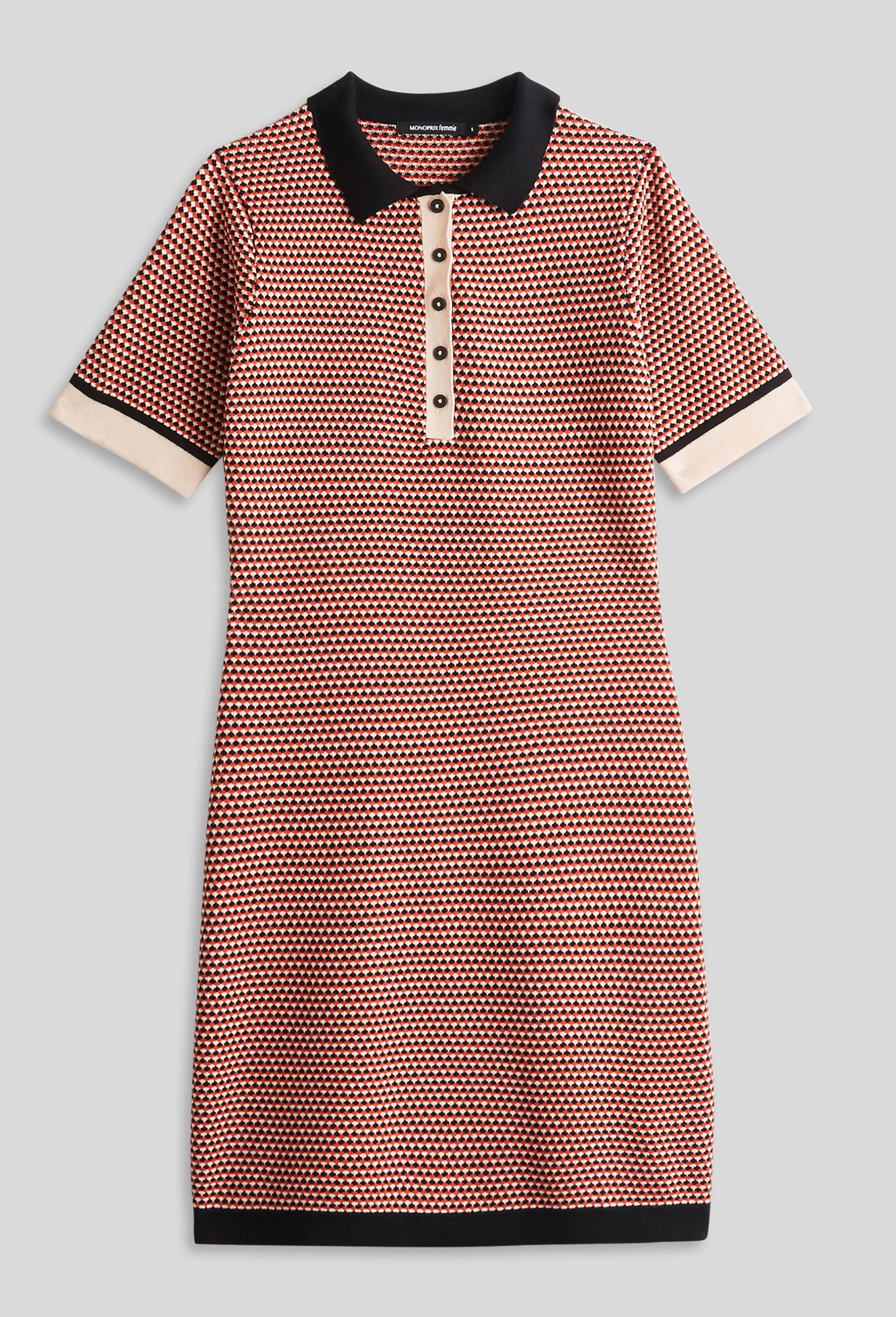 Robe polo, Orange foncé, large image number 2