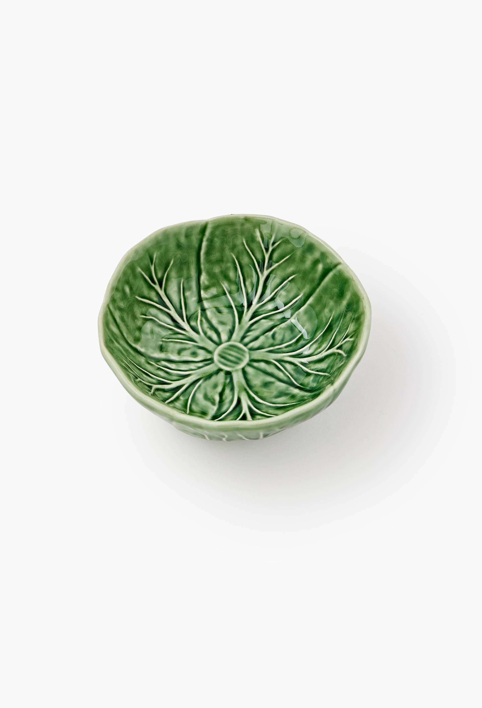 Bol finition barbotine, 12cm, Vert, large image number 1