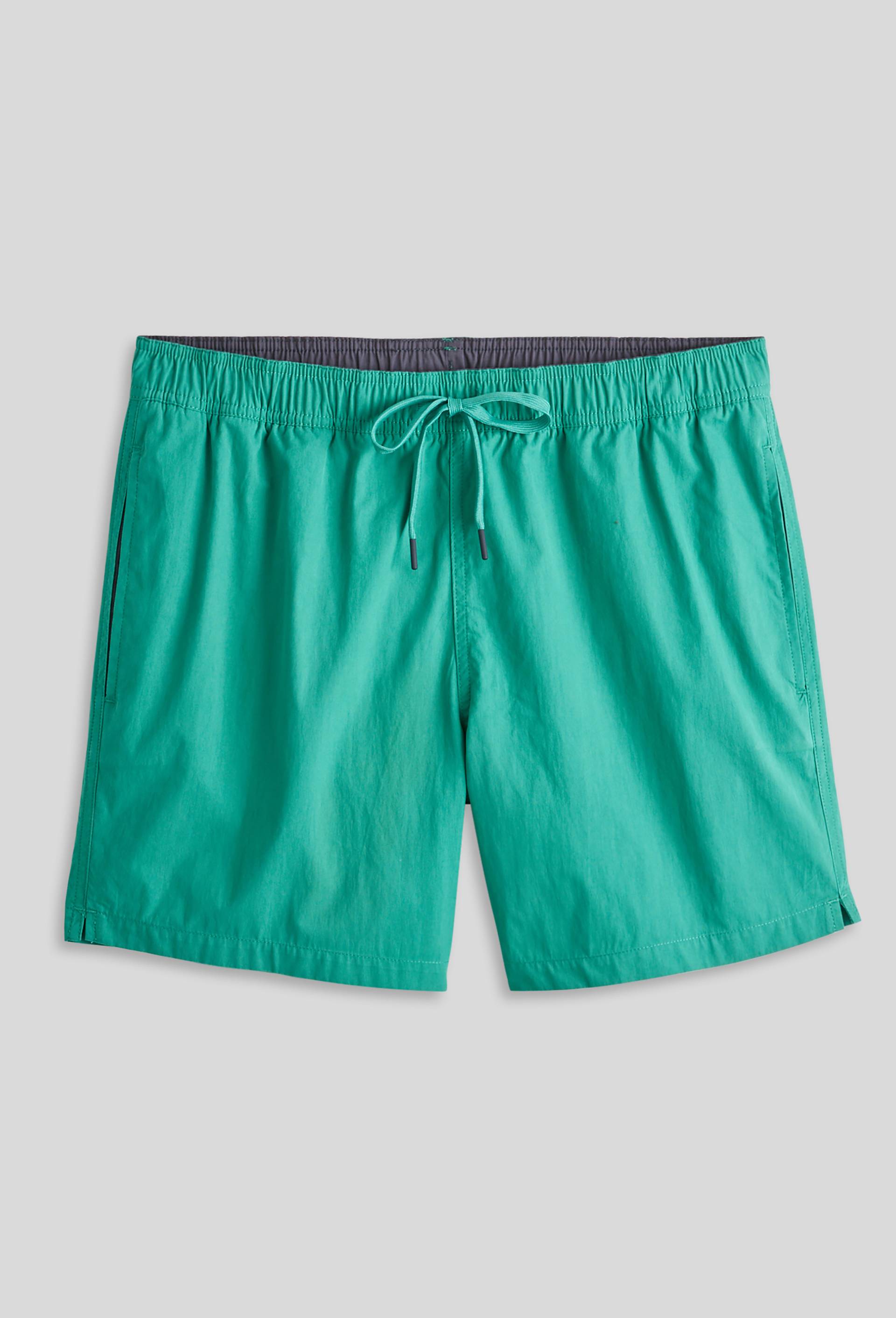 Short de bain uni, Vert, large image number 0