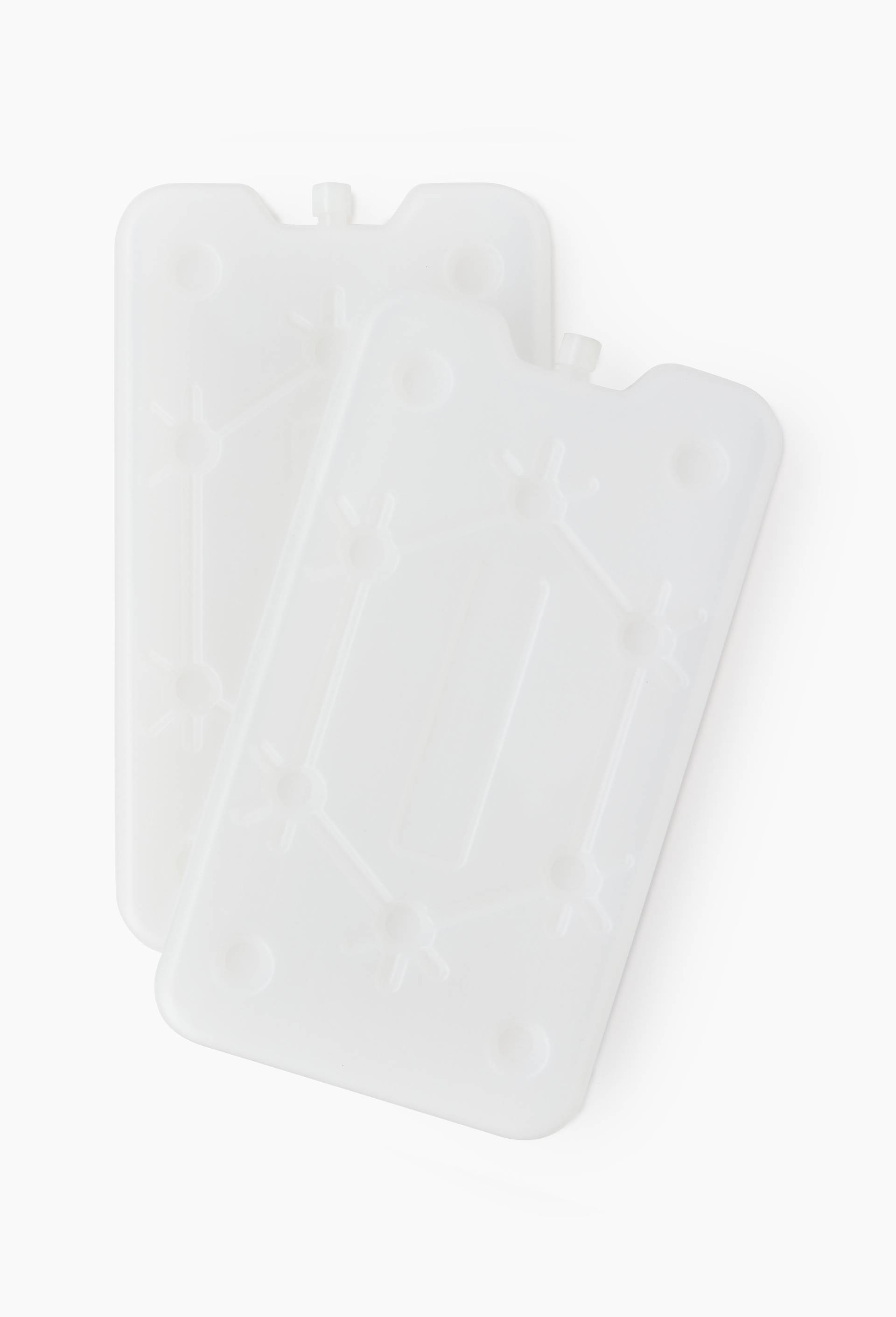 Set de 2 blocs de froid 400ML,25x14x1.5cm, plastique pe, Blanc, large image number 0