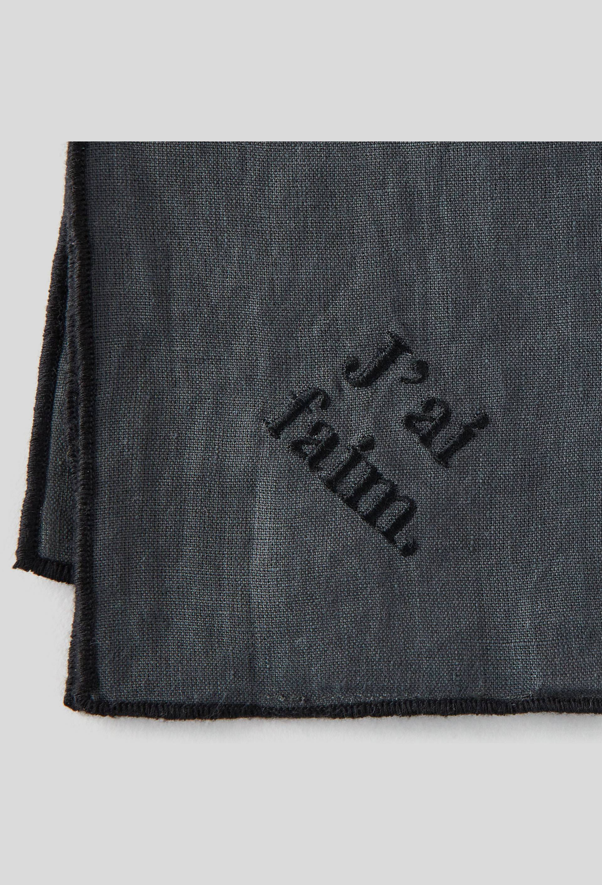 Serviette en lin - J ai faim x Monoprix, Brun, large image number 1.0