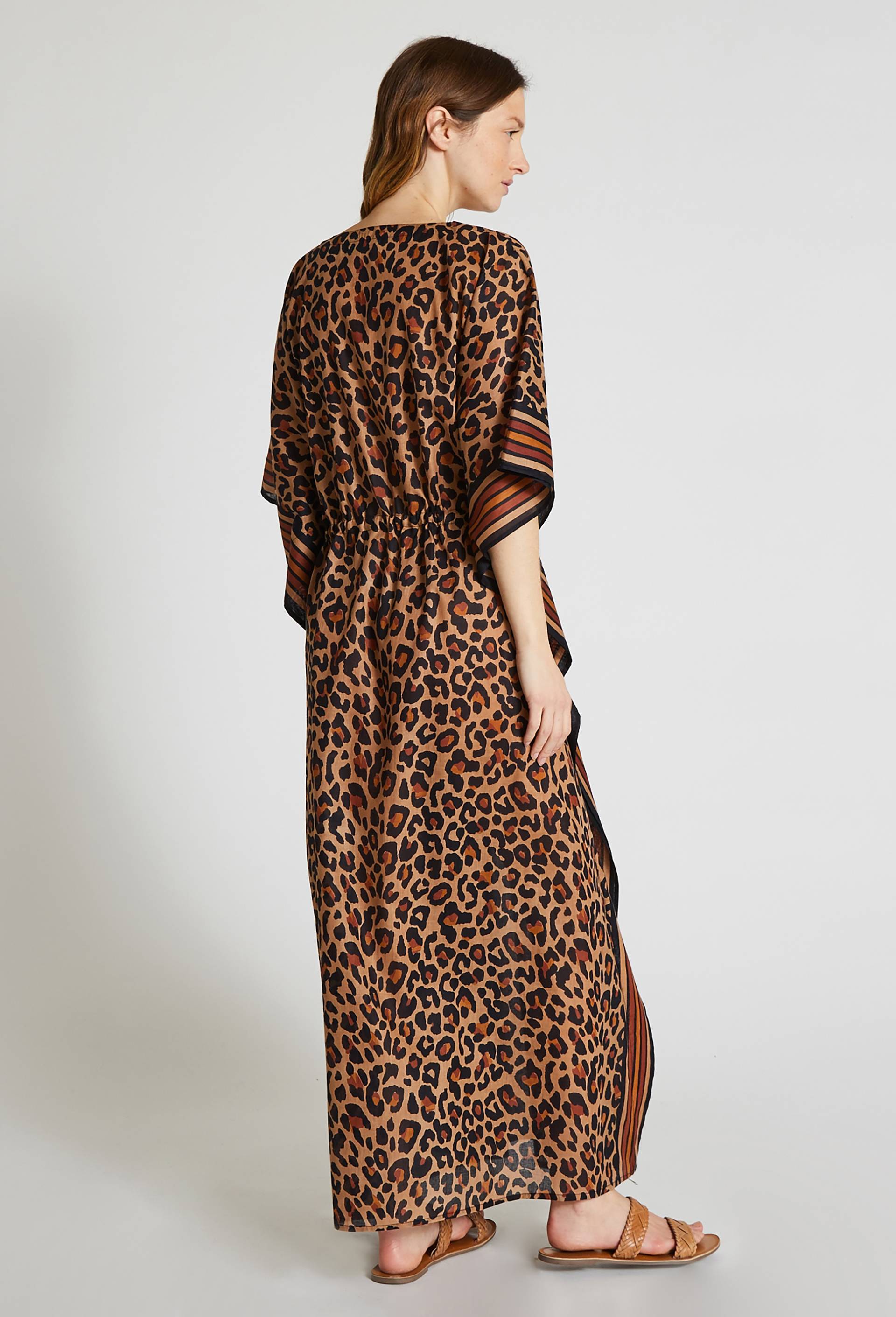 Tunique maxi en coton BIO, Beige, large image number 3.0