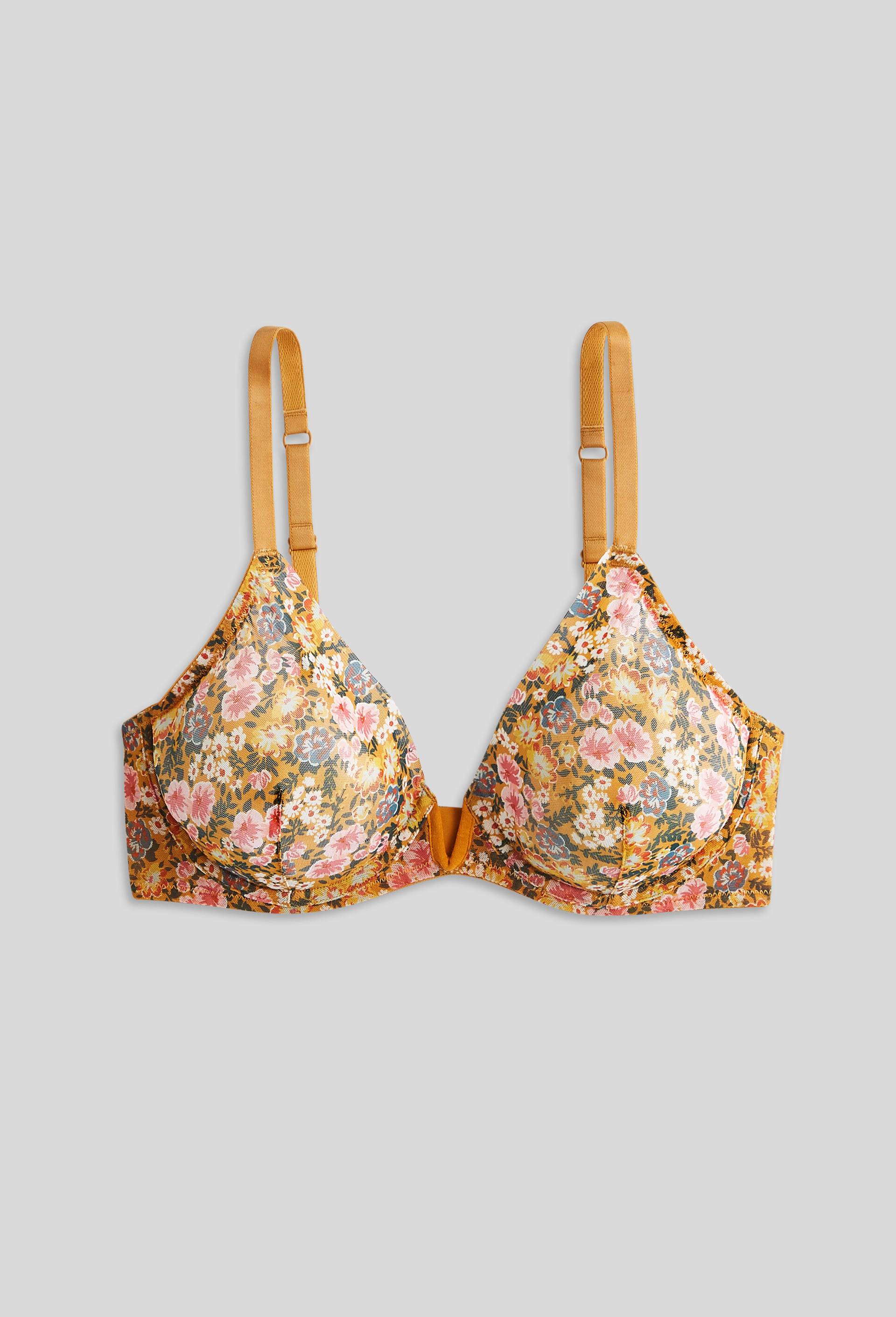 Soutien-gorge JUDITH imprim&eacute;, Brun clair, large image number 2