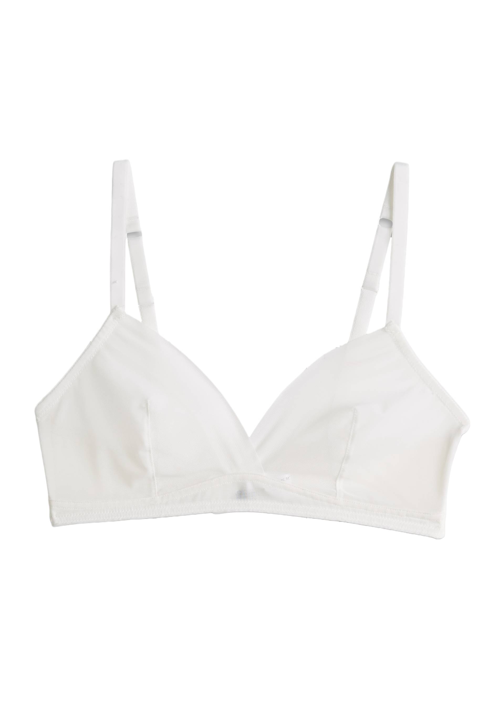 Soutien-gorge triangle JUDITH en tulle, Ecru, large image number 3