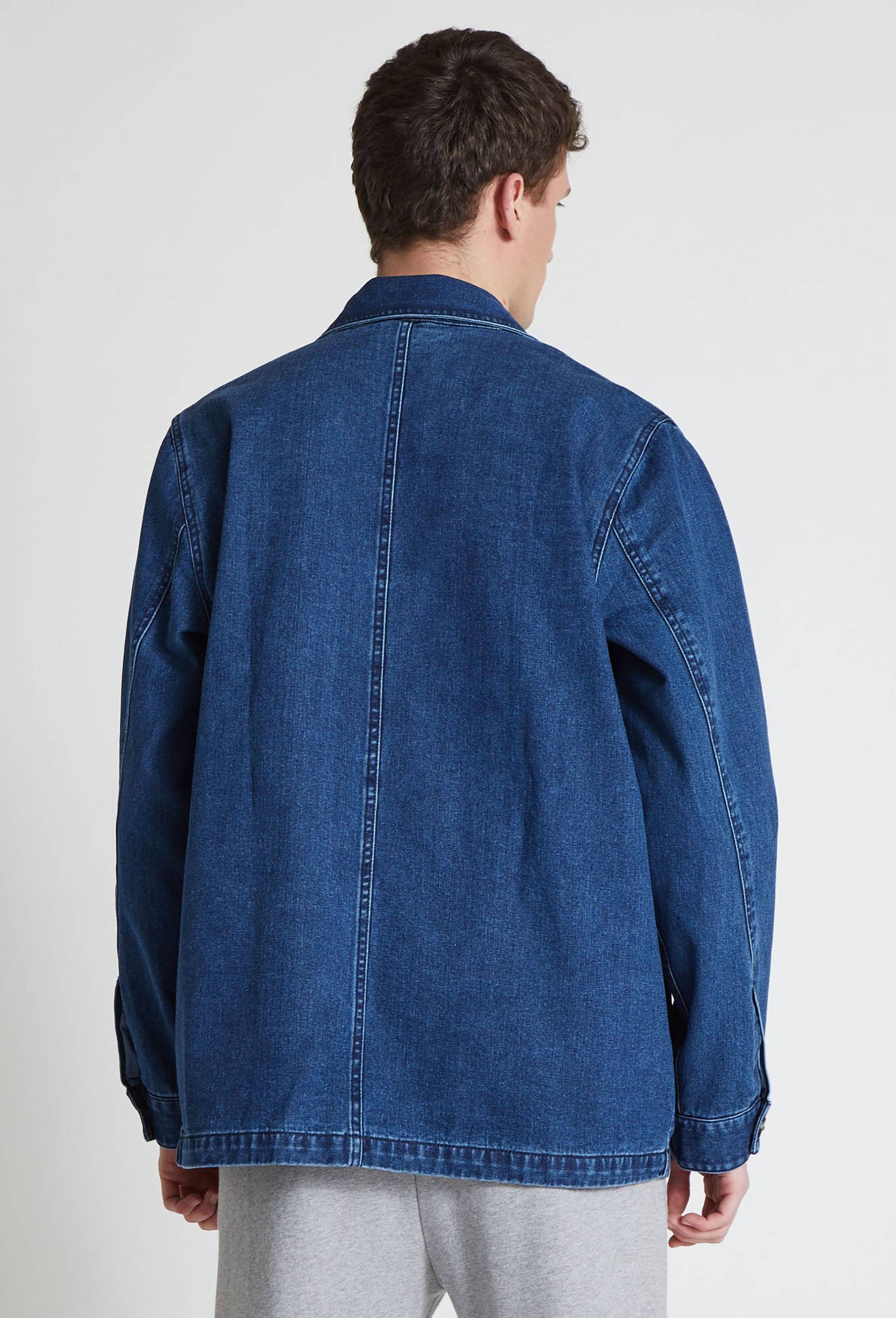 Veste denim en coton BIO, Bleu, large image number 1