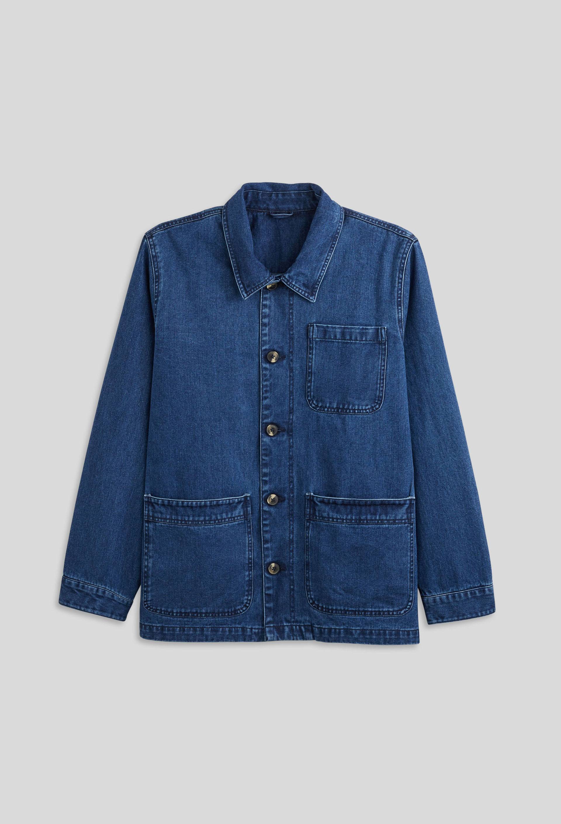Veste denim en coton BIO, Bleu, large image number 2