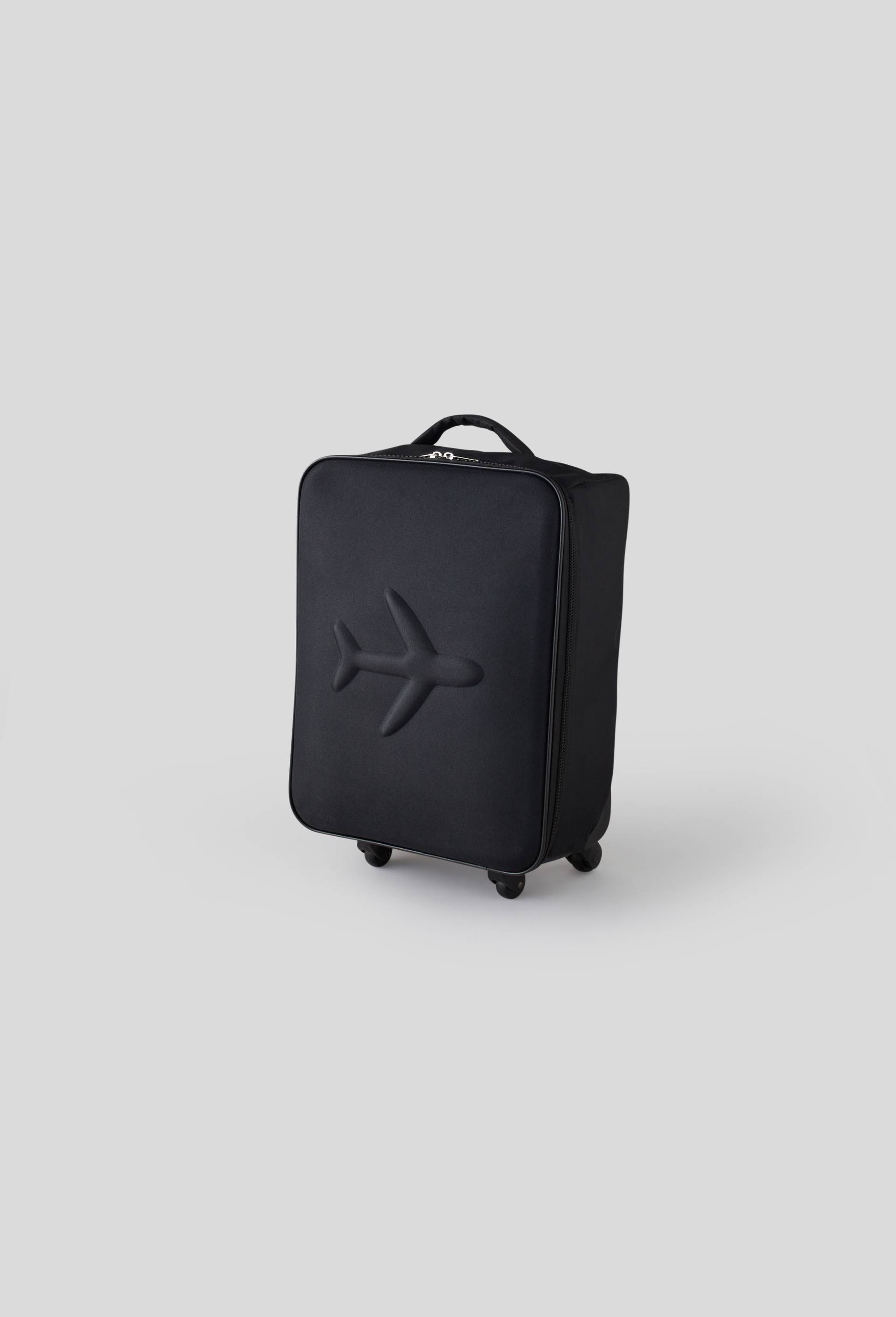 Valise pliable, 48cm, Noir, large image number 0