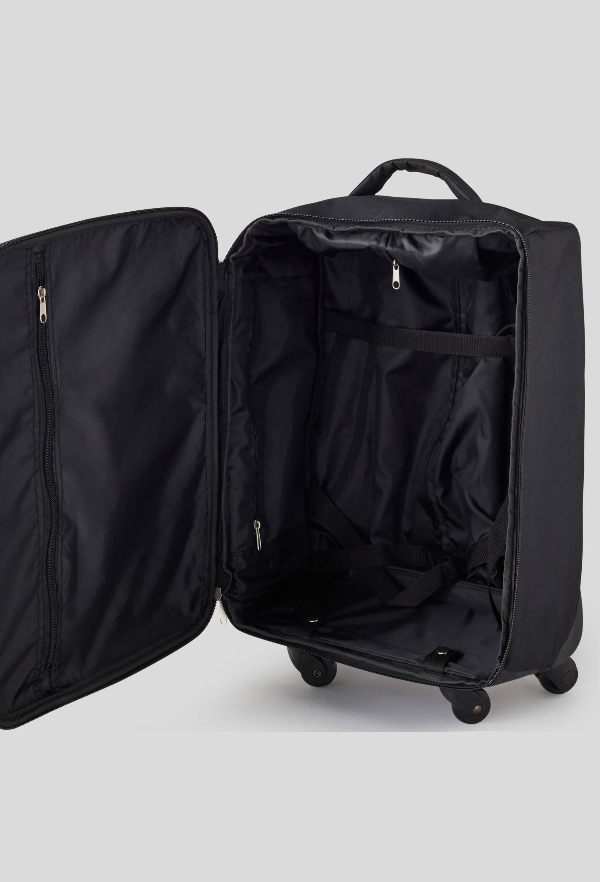 Valise pliable, 48cm, Noir, large image number 1