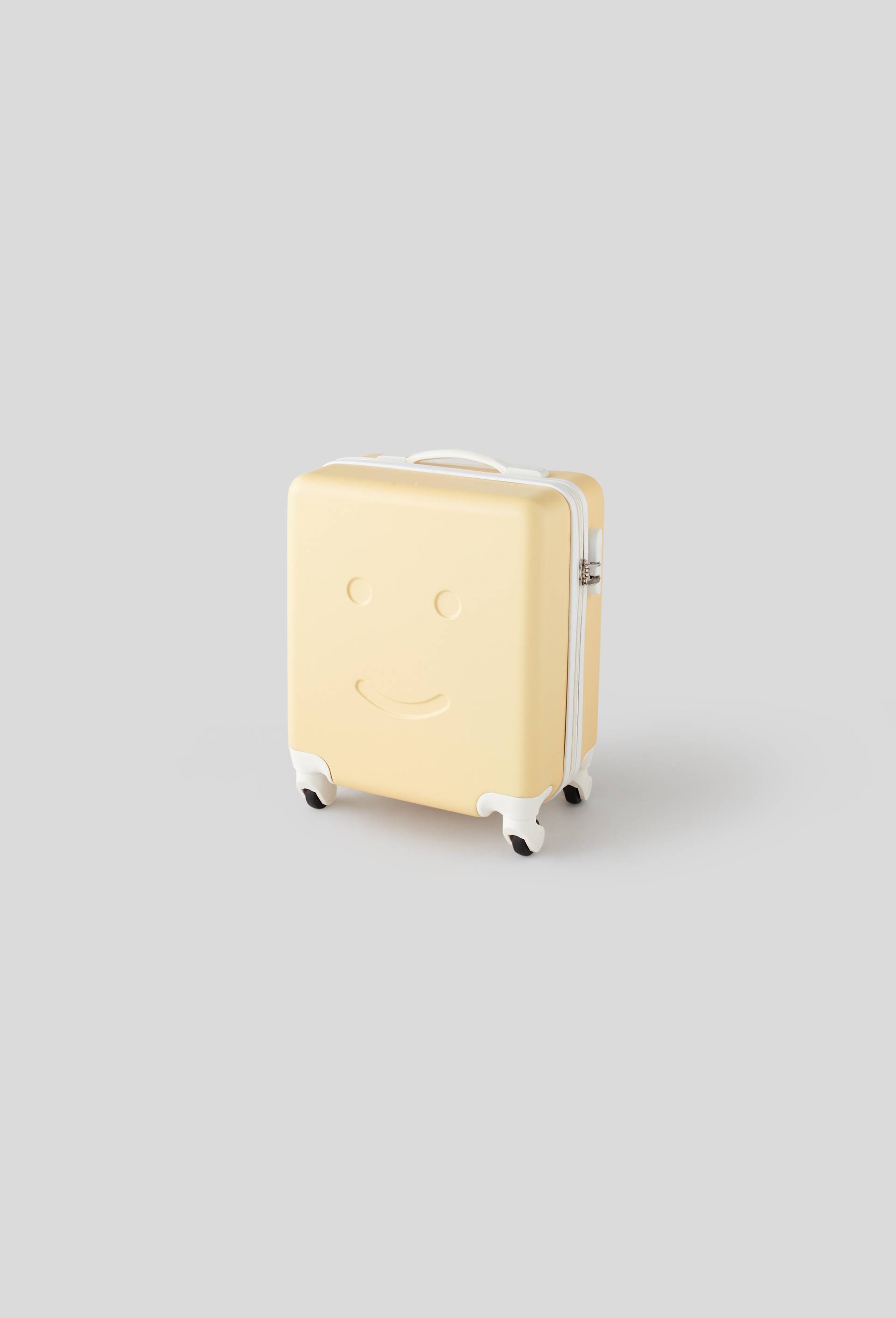 Valise rigide, 40 x 35 x 23cm, Jaune, large image number 0