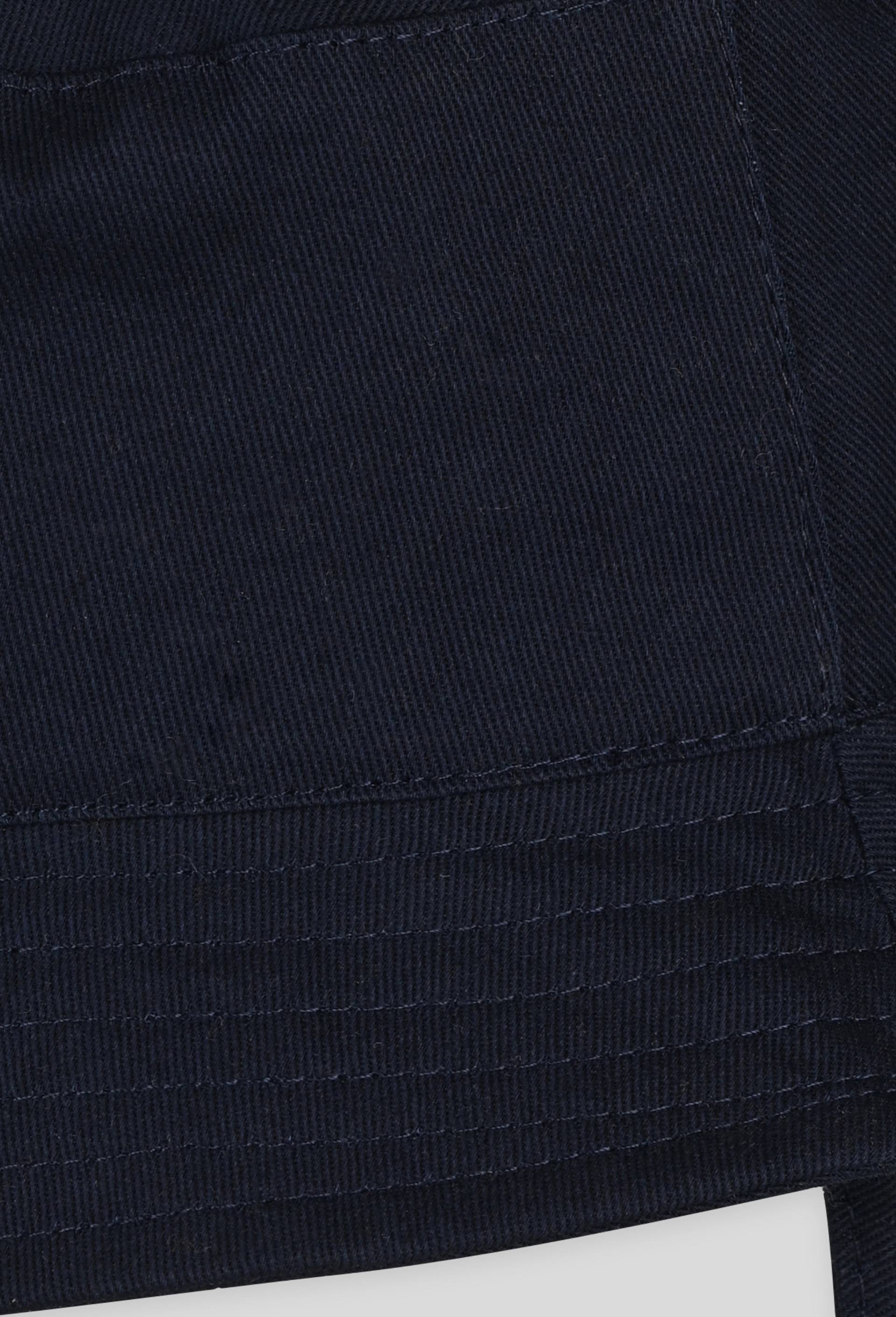 Bob uni en coton, Bleu fonc&eacute;, large image number 2