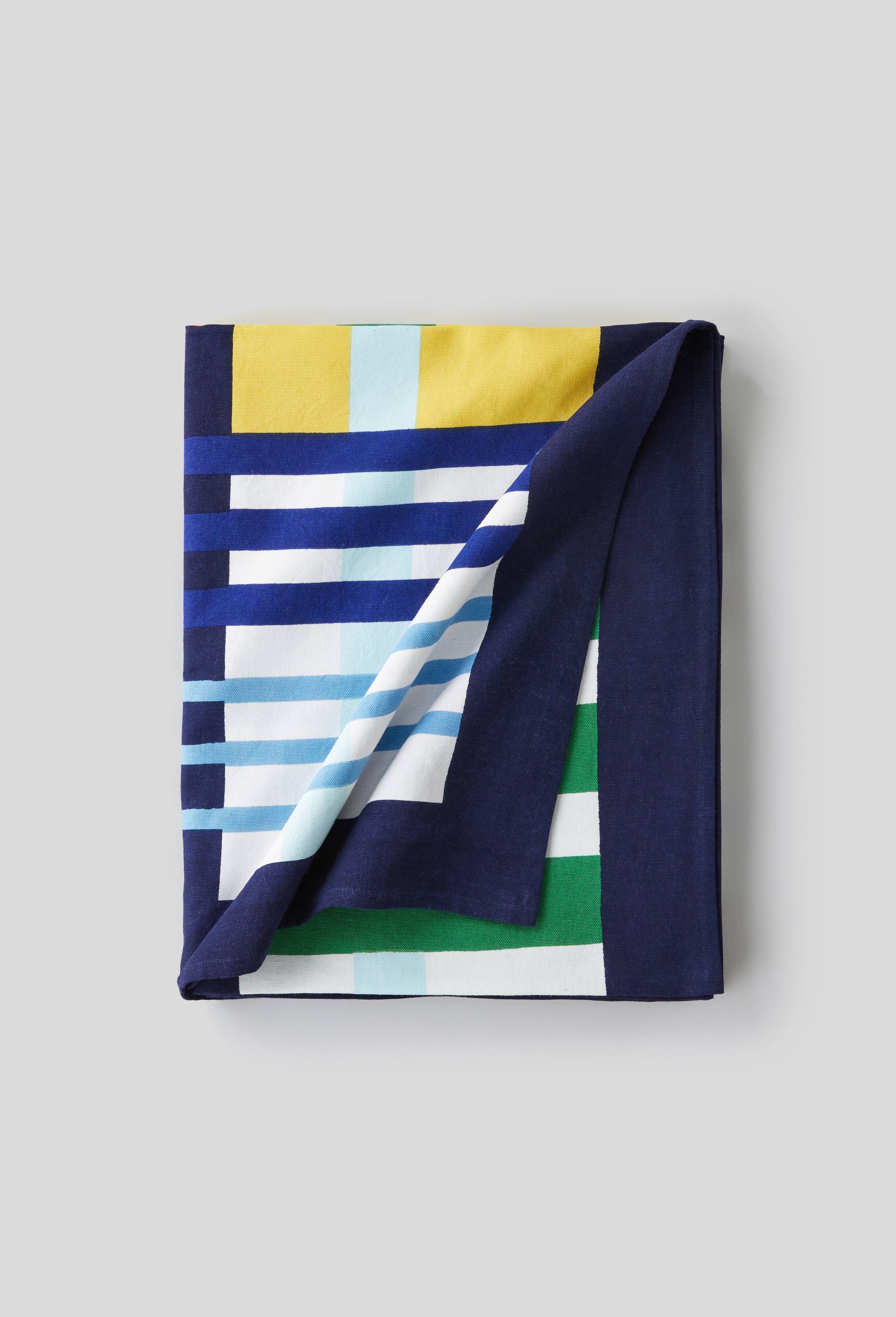 Fouta, Bleu fonc&eacute;, large image number 0