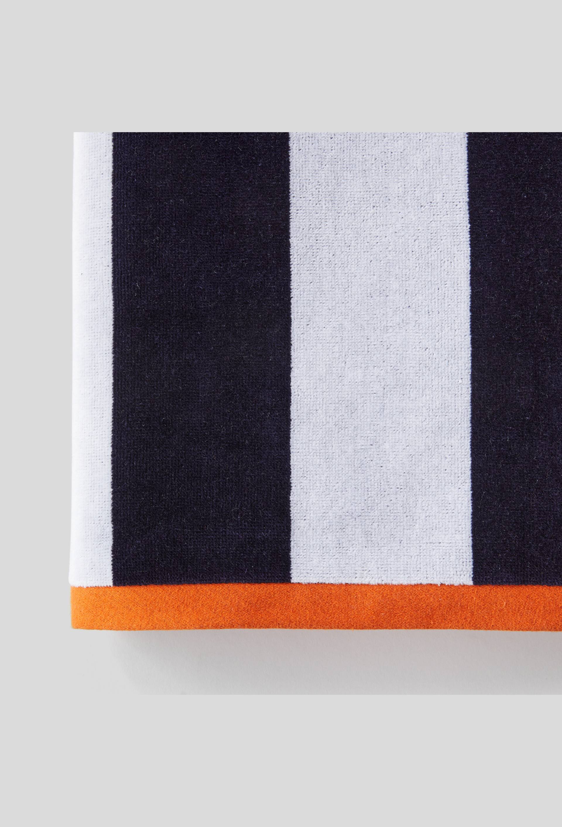 Drap plat jacquard, Bleu foncé, large image number 1