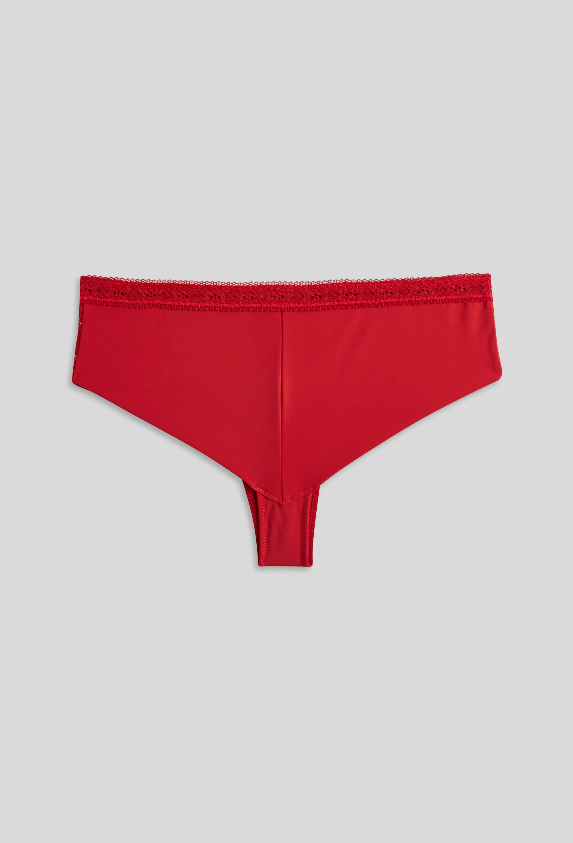Tanga dentelle, Rouge, large image number 1