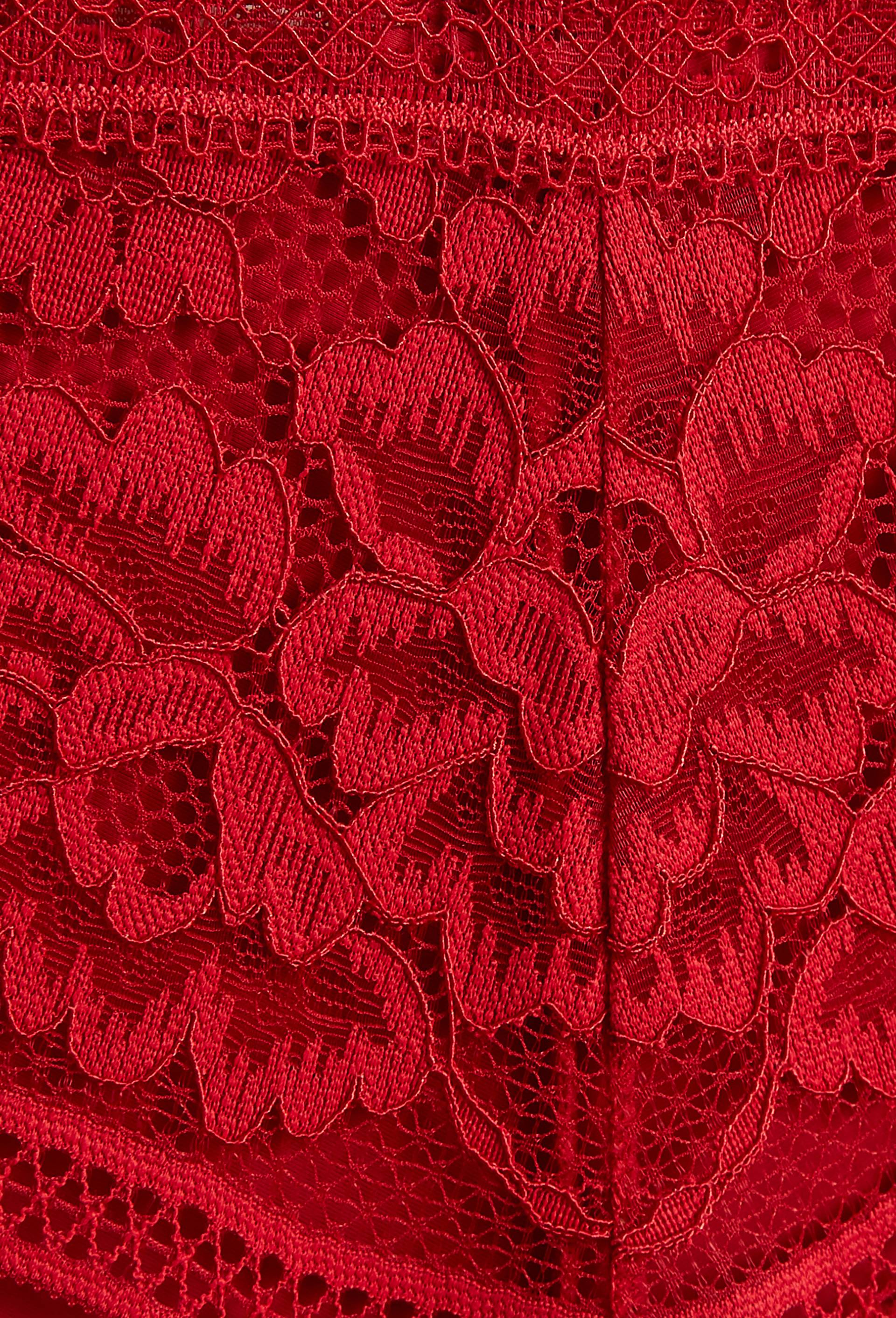 Tanga dentelle, Rouge, large image number 2.0