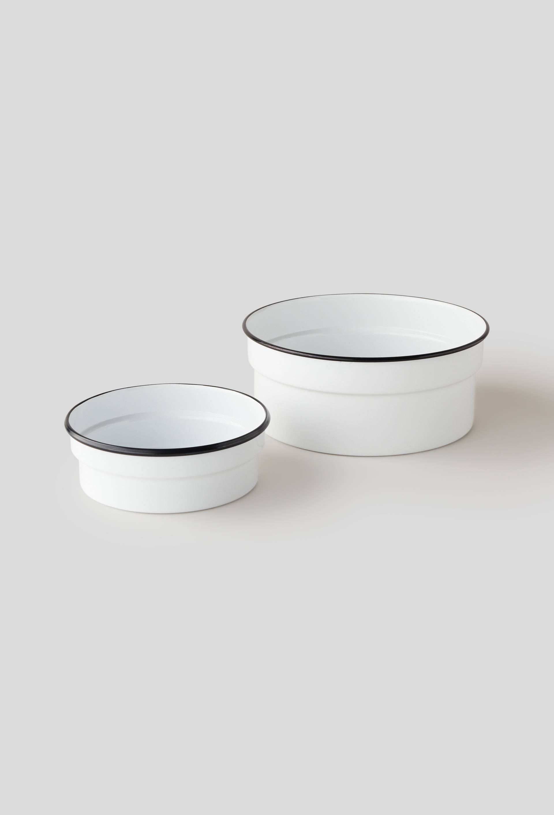 Gamelle, 14x4.5cm, en métal, Blanc, large image number 1.0