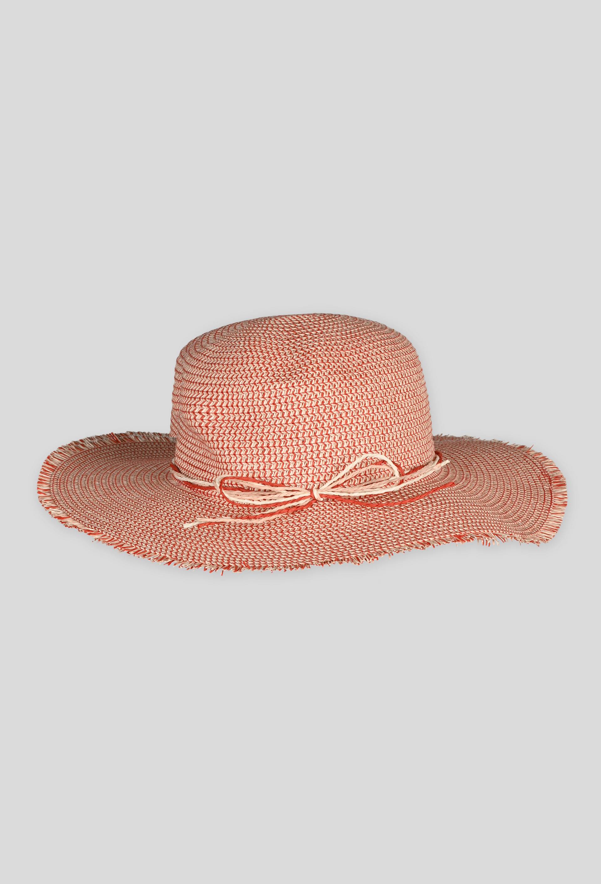 Capeline en paille, Rose clair, large image number 1.0