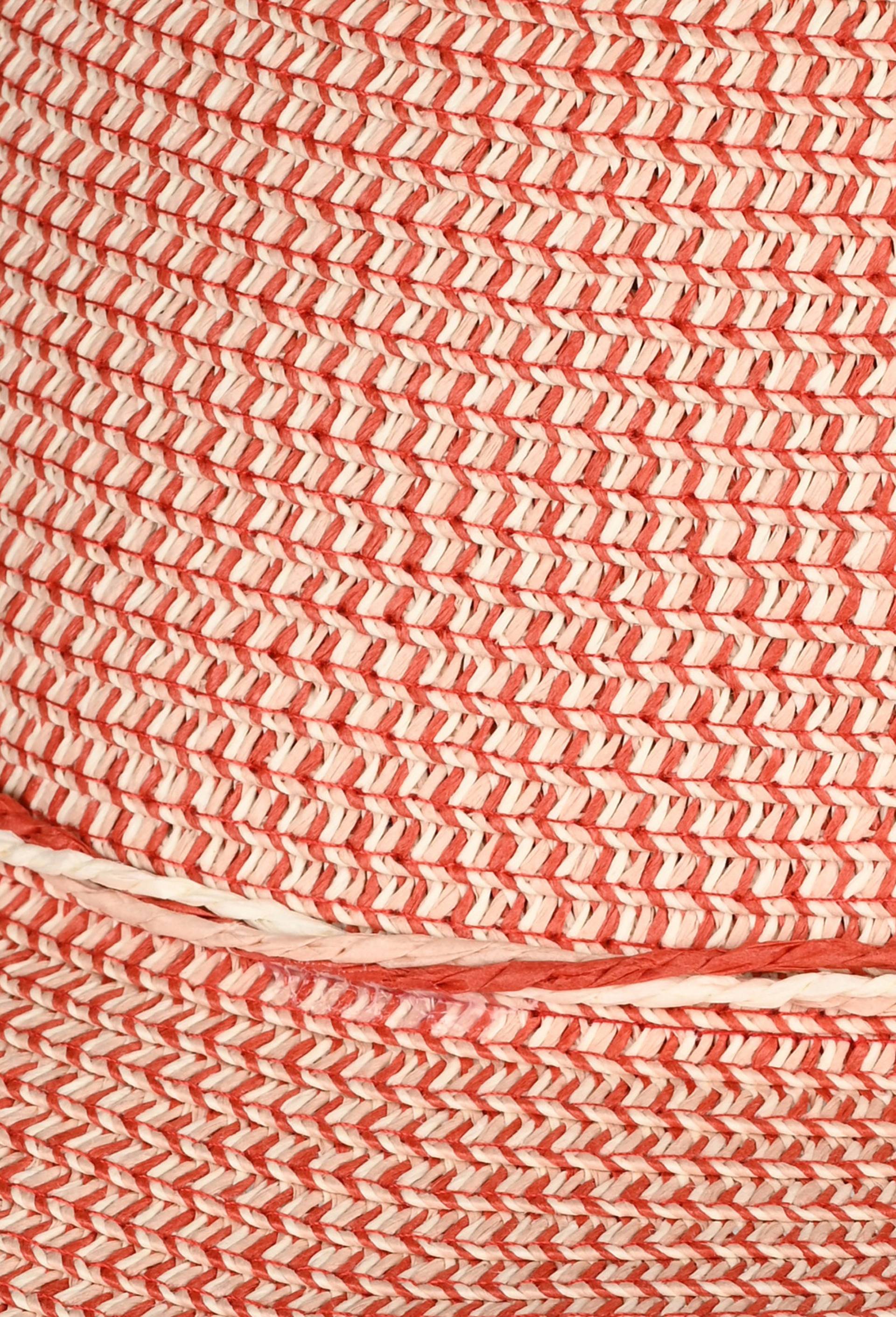 Capeline en paille, Rose clair, large image number 2