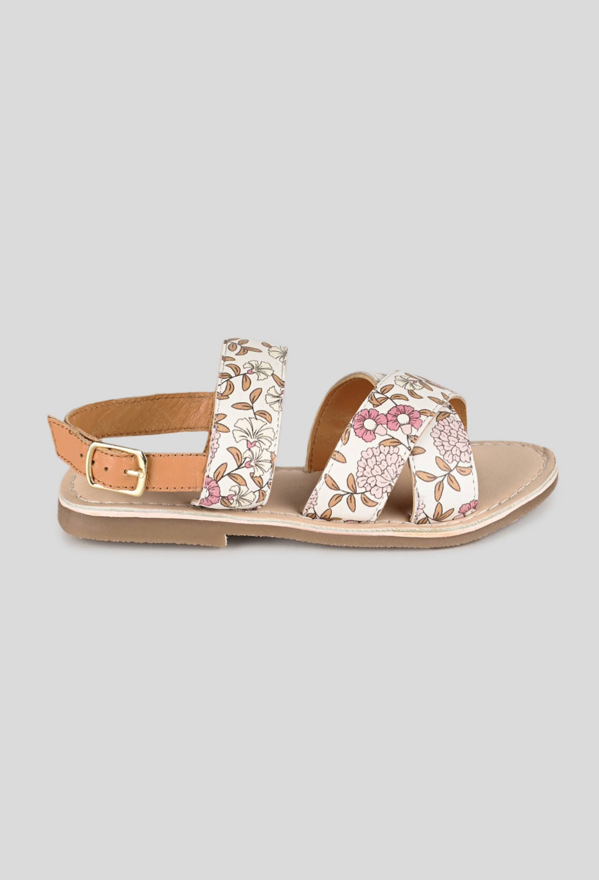 Sandales croisées, Beige clair, large image number 0