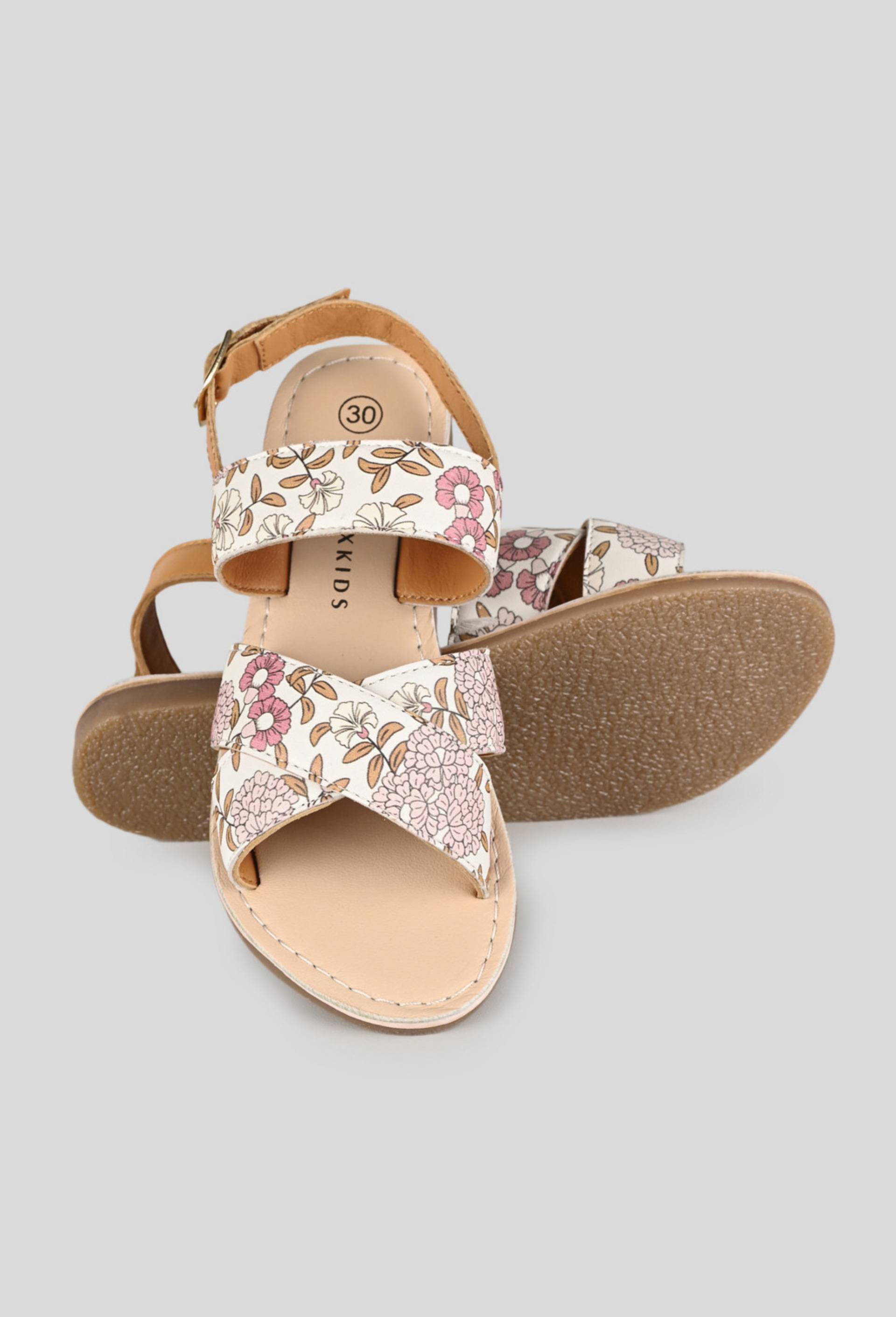 Sandales croisées, Beige clair, large image number 2.0