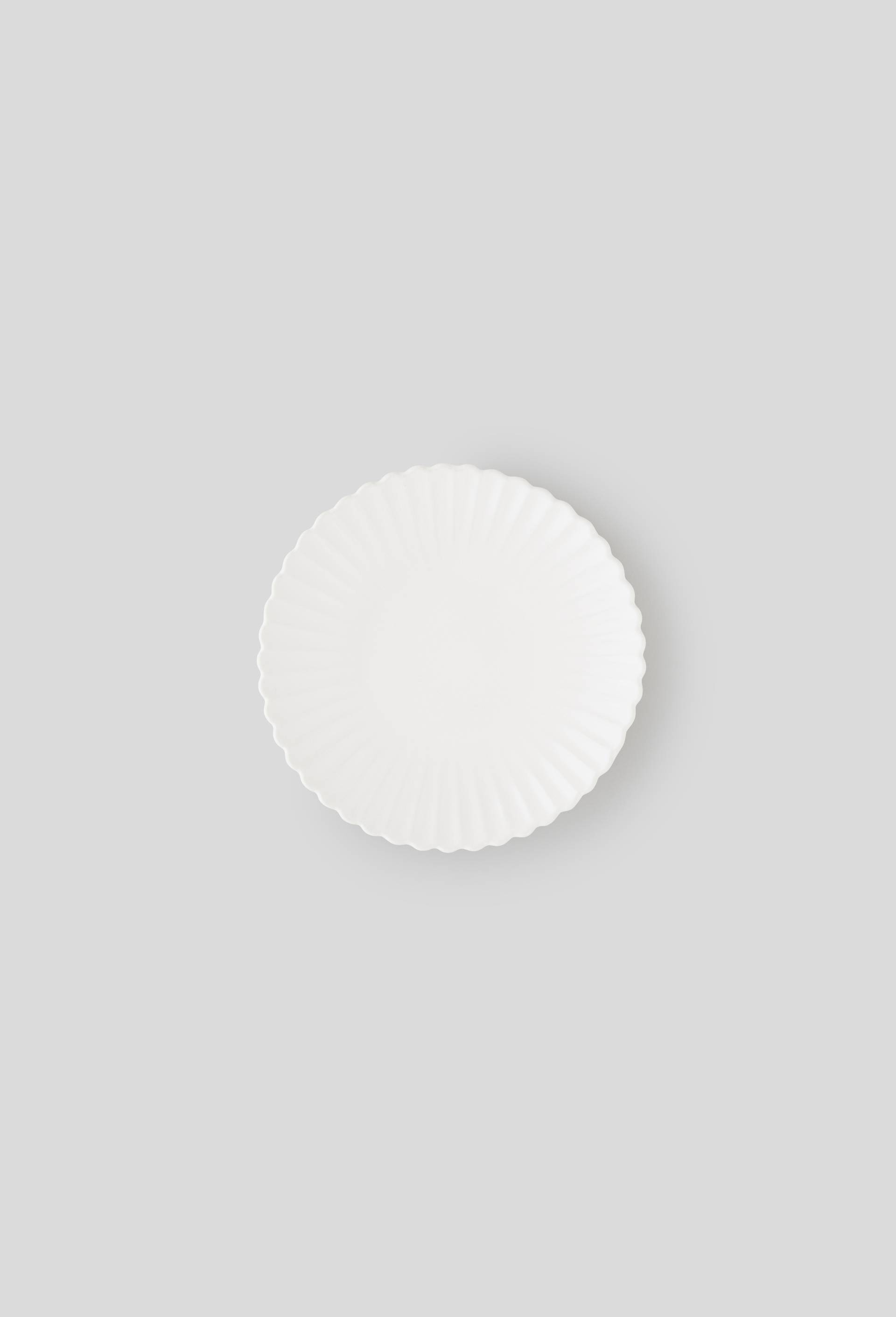 Assiette à pain imprimé, Blanc, large image number 0.0