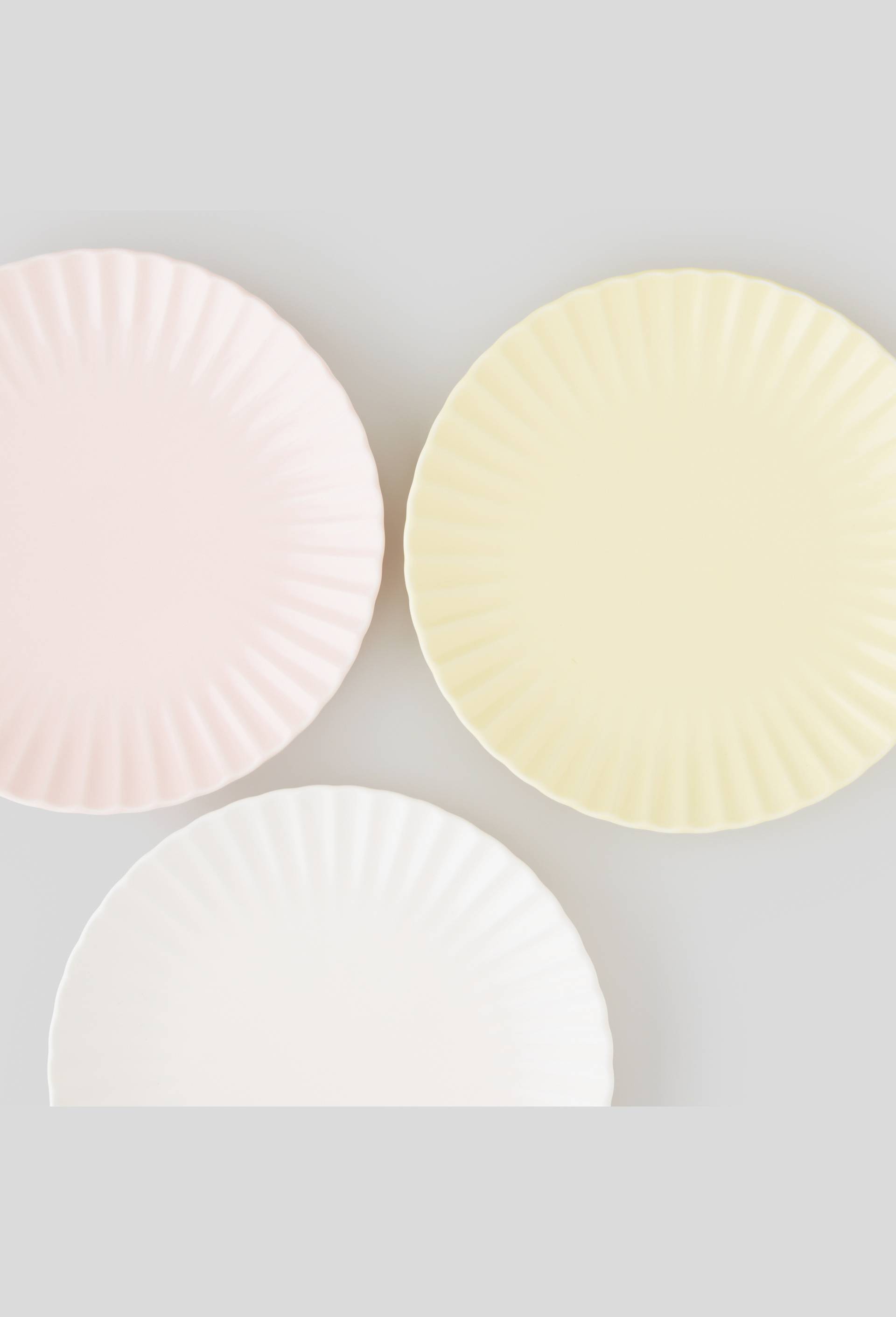 Assiette à pain imprimé, Blanc, large image number 1