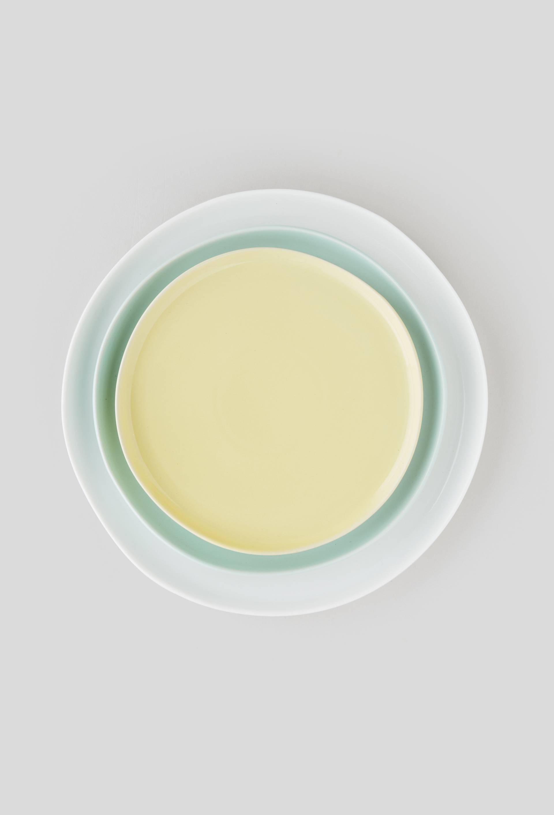 Assiette plate, Bleu clair, large image number 1