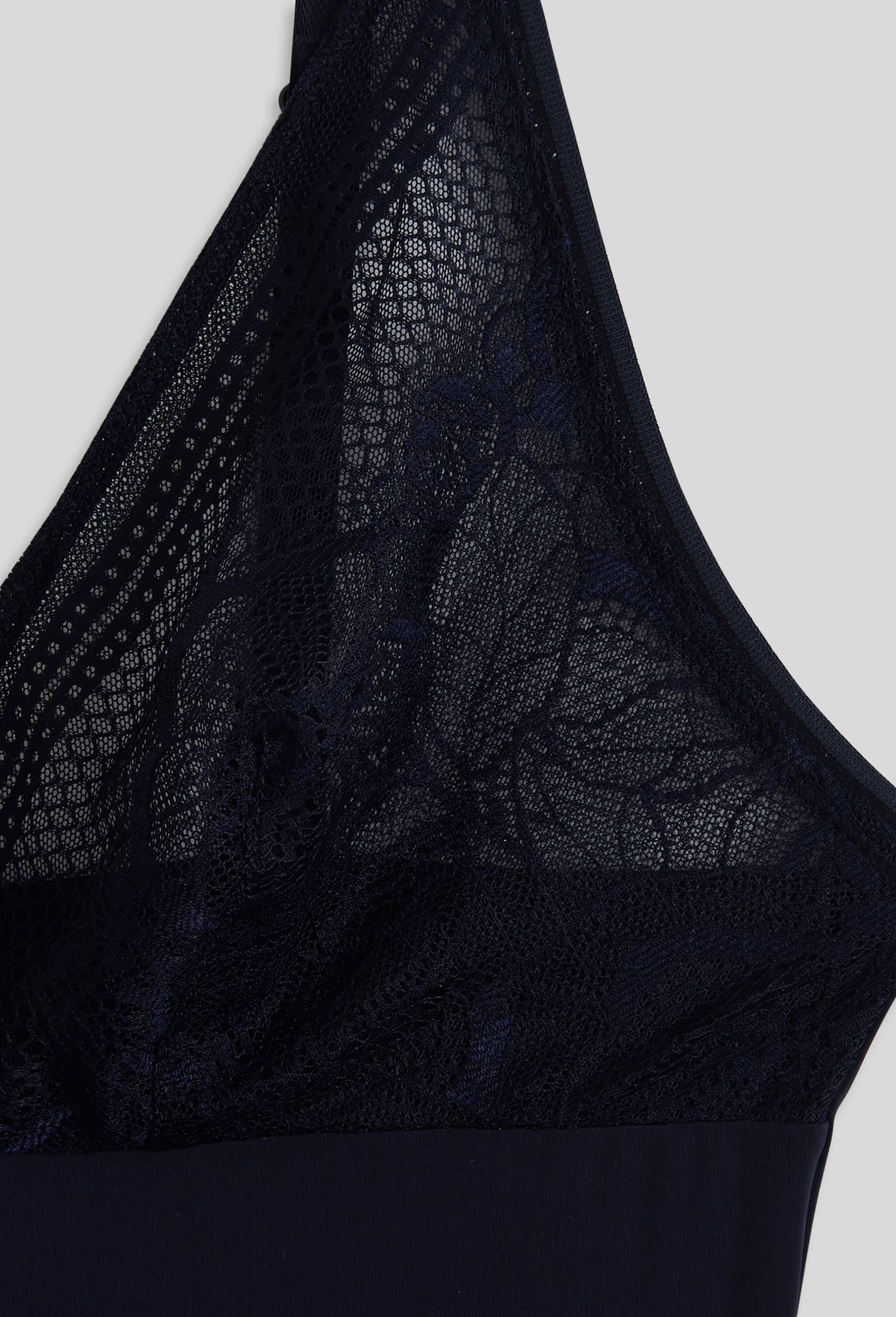 Body en dentelle, Bleu foncé, large image number 2