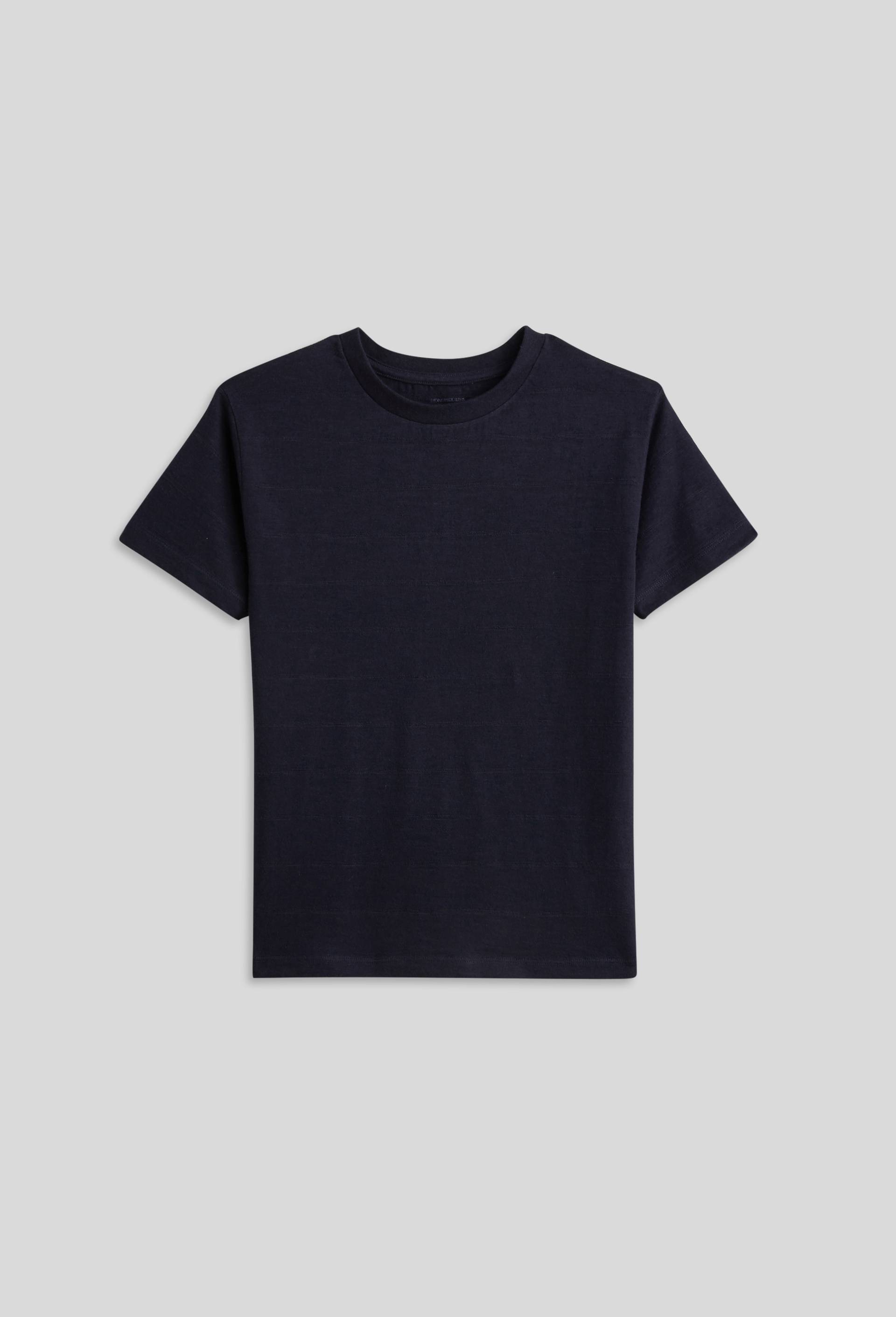 T-shirt manches courtes en coton BIO, Bleu foncé, large image number 1